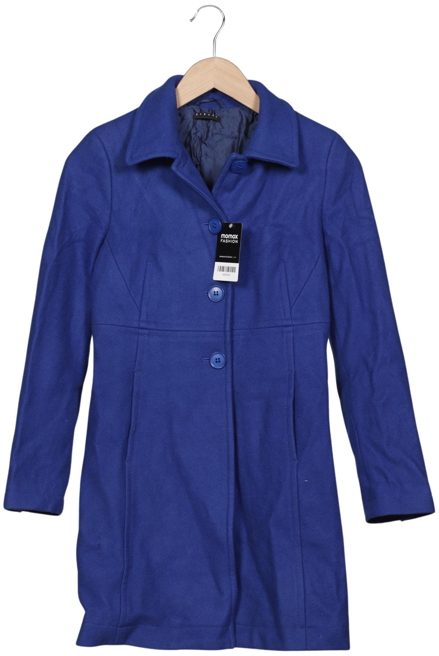 

Sisley Damen Mantel, blau, Gr. 40