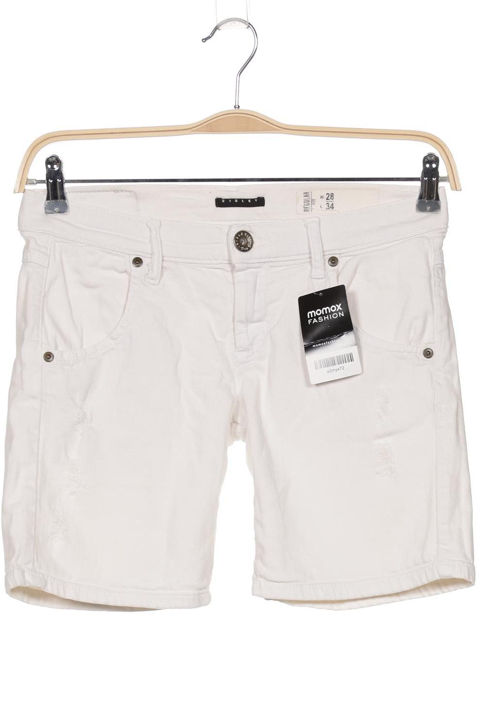 

Sisley Damen Shorts, weiß, Gr. 28