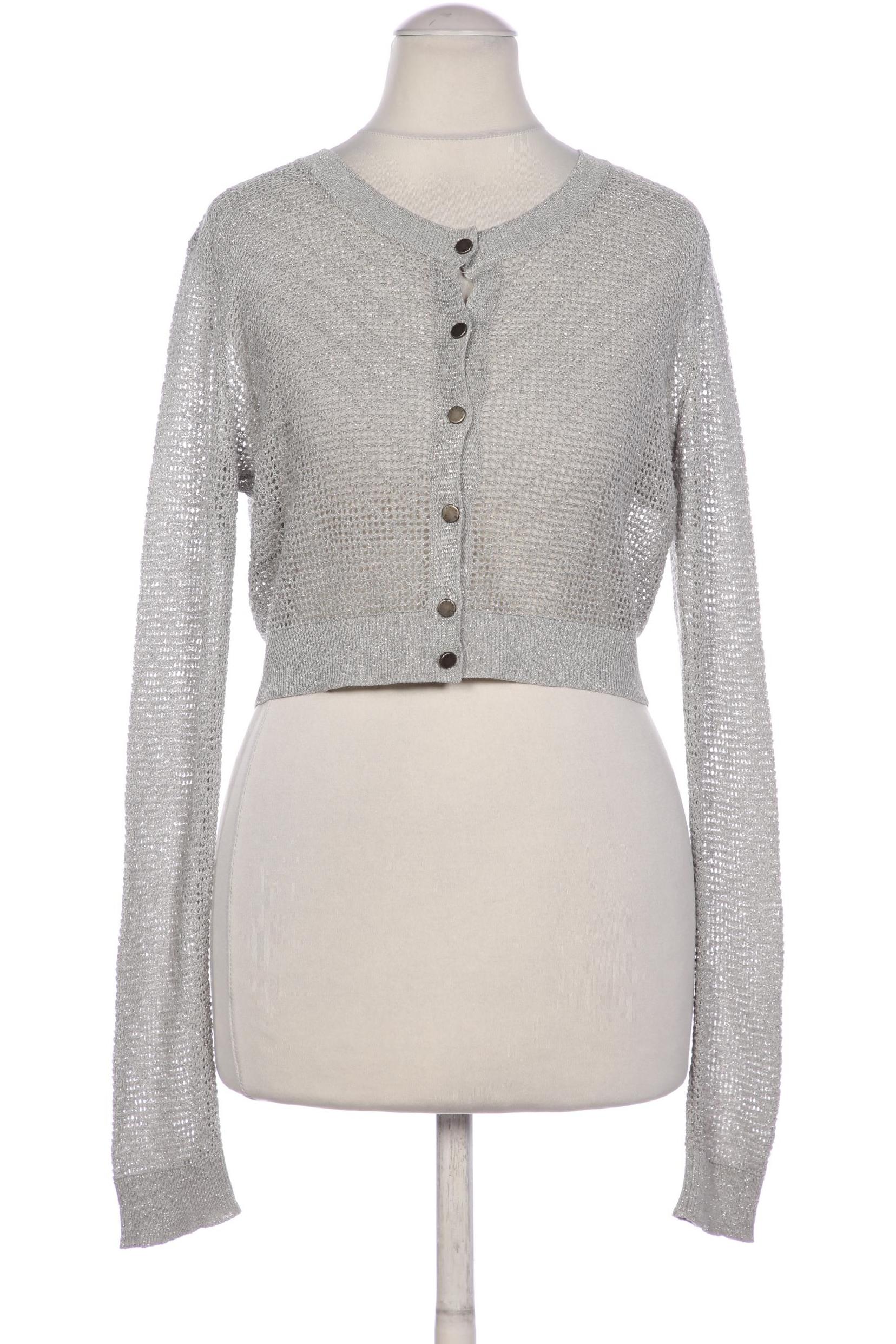 

Sisley Damen Strickjacke, grau, Gr. 34