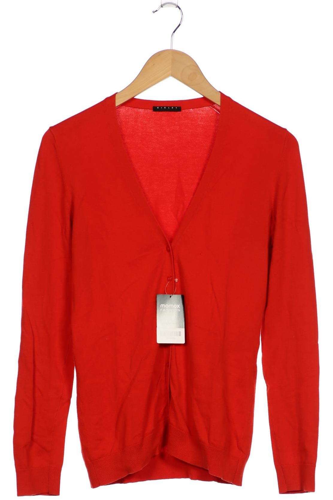 

Sisley Damen Strickjacke, rot, Gr. 38