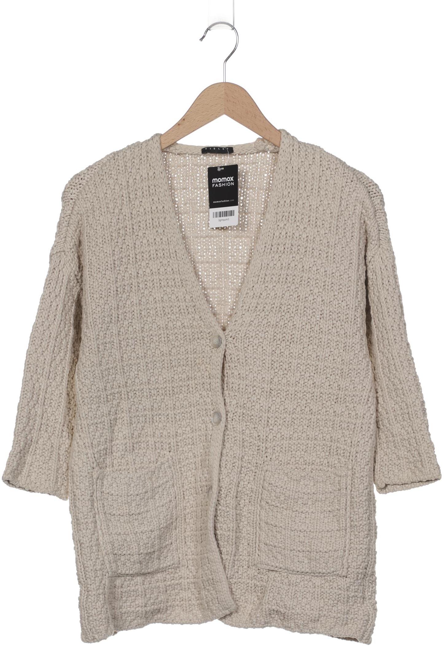 

Sisley Damen Strickjacke, beige, Gr. 36