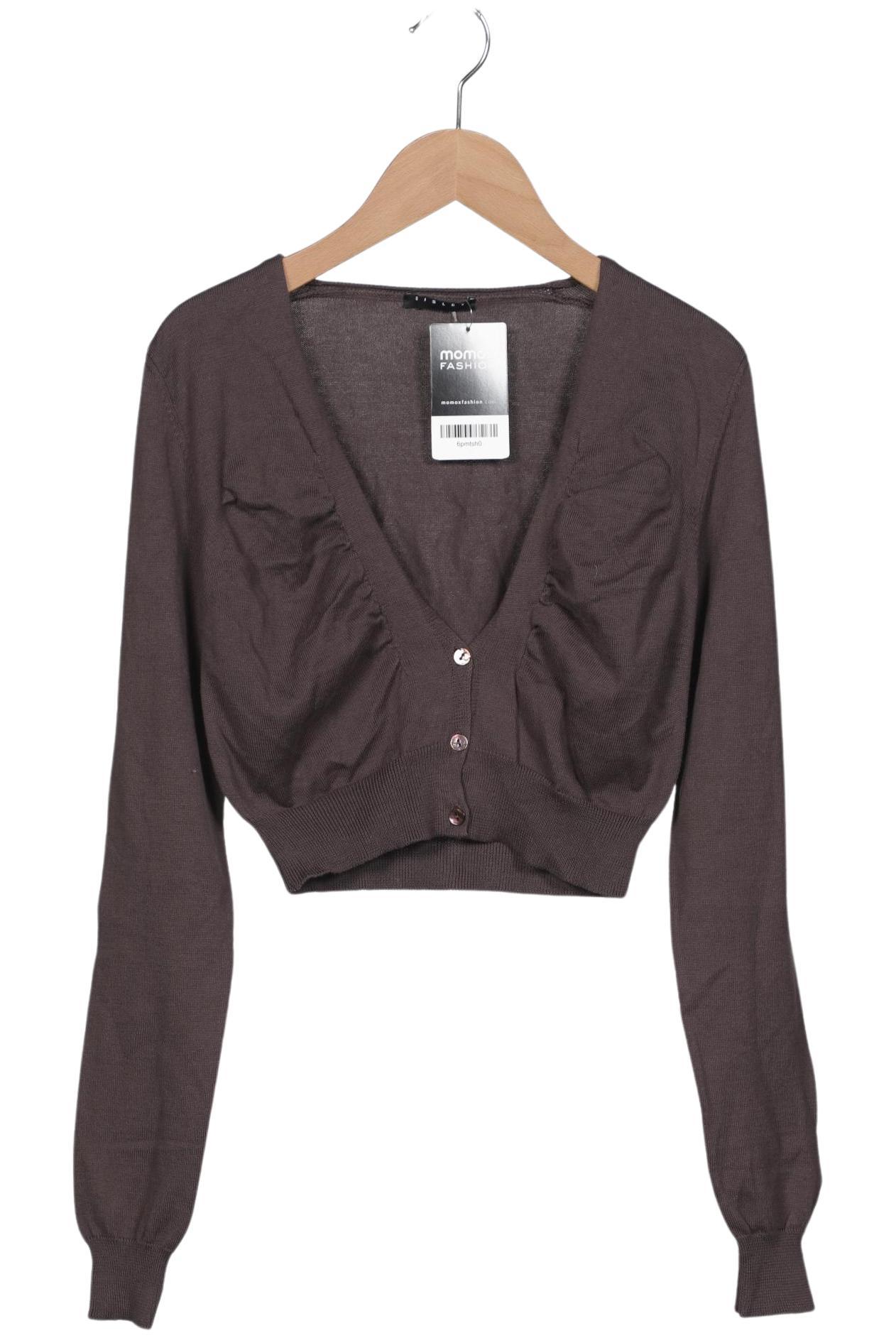 

Sisley Damen Strickjacke, braun, Gr. 36