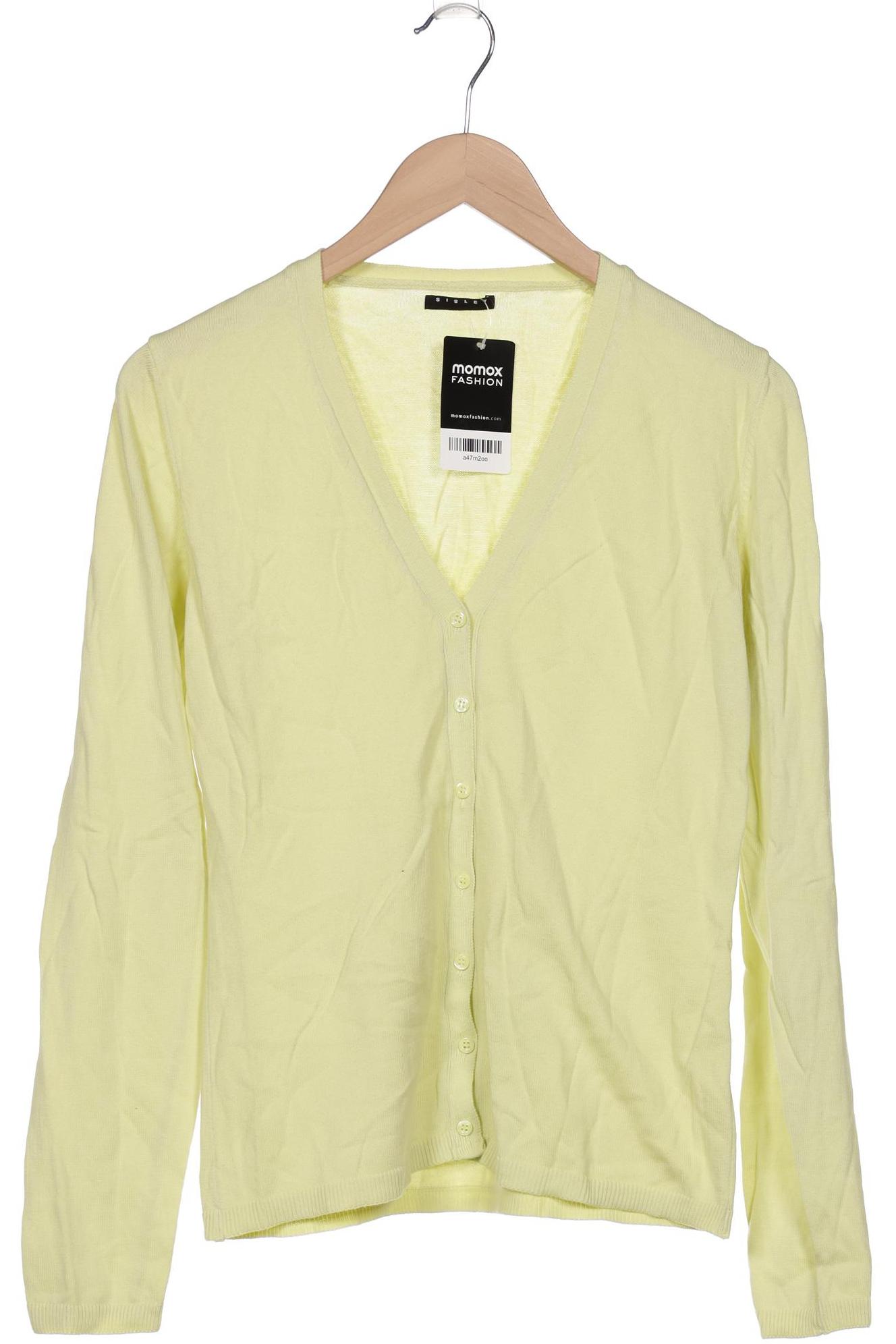 

Sisley Damen Strickjacke, hellgrün, Gr. 42