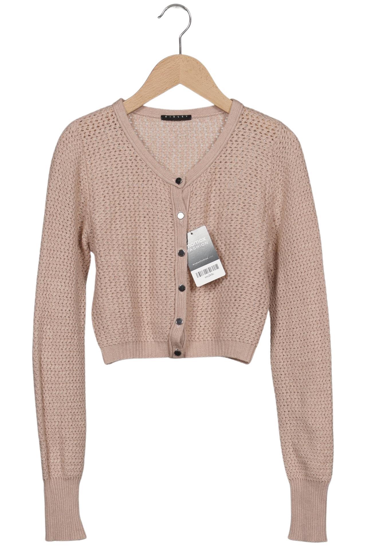 

Sisley Damen Strickjacke, beige, Gr. 34