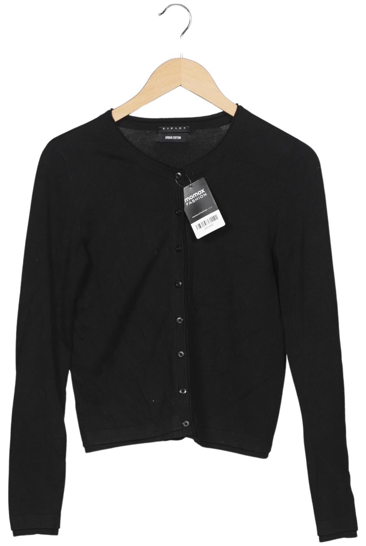 

Sisley Damen Strickjacke, schwarz, Gr. 36