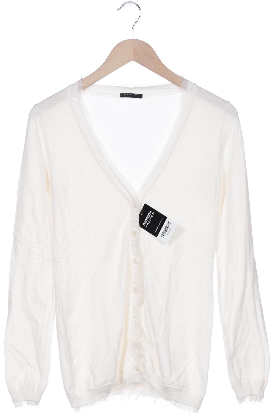

Sisley Damen Strickjacke, cremeweiß, Gr. 36