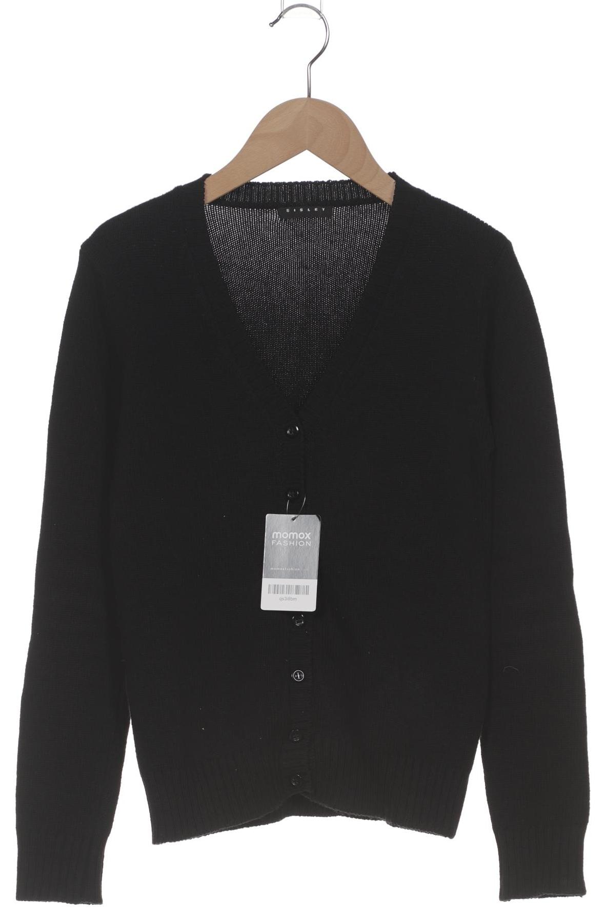 

Sisley Damen Strickjacke, schwarz, Gr. 36
