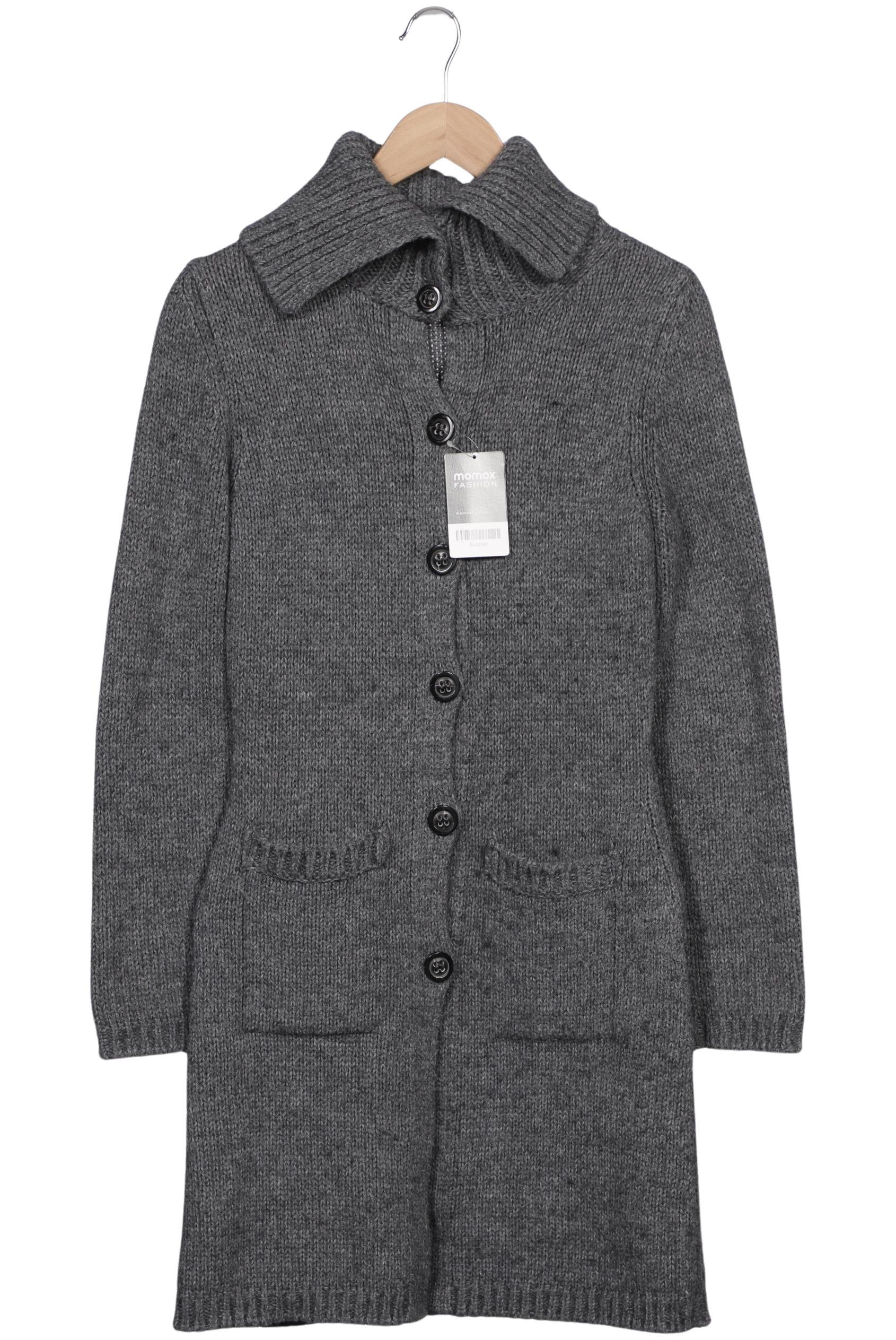 

Sisley Damen Strickjacke, grau, Gr. 34