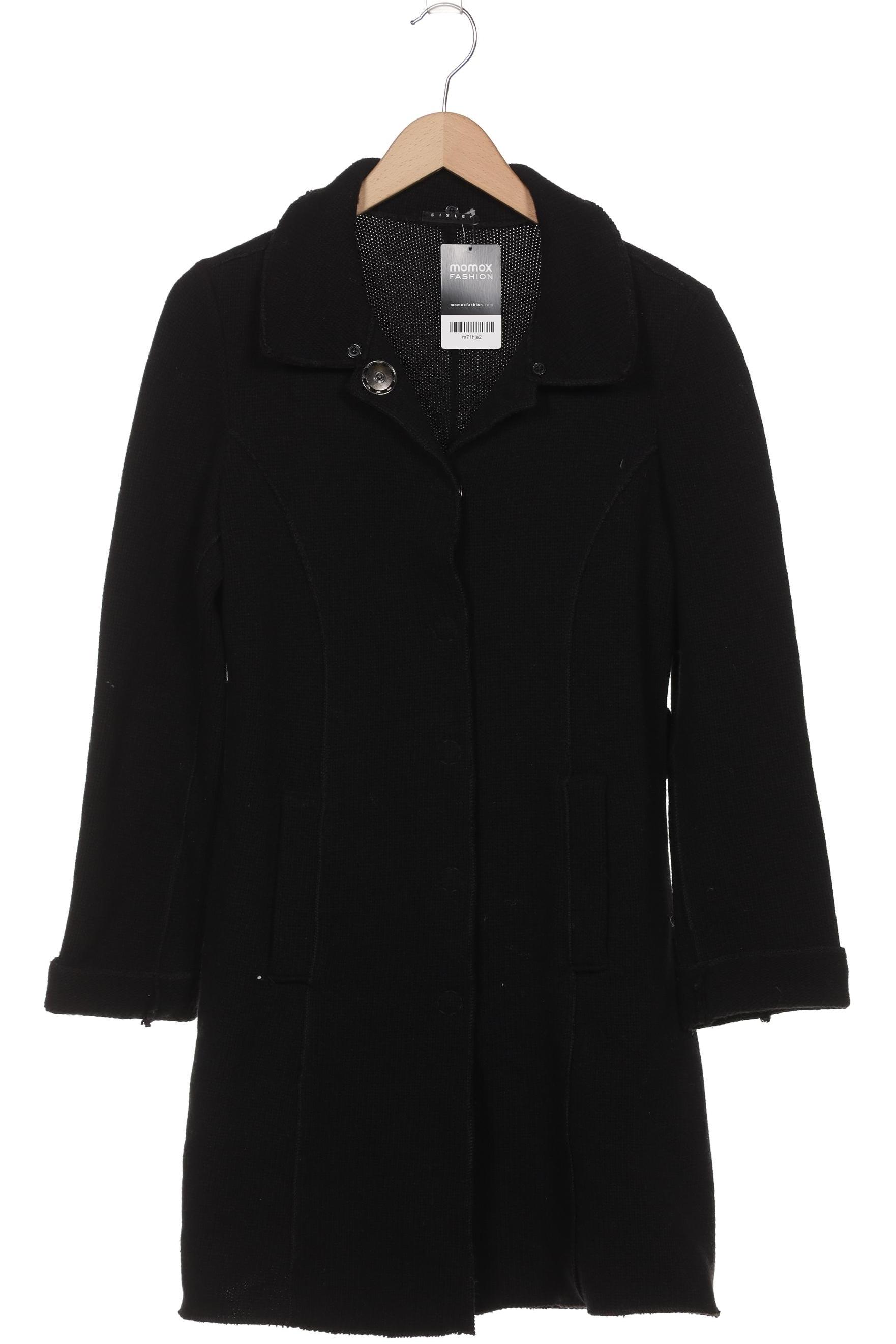 

Sisley Damen Strickjacke, schwarz, Gr. 38