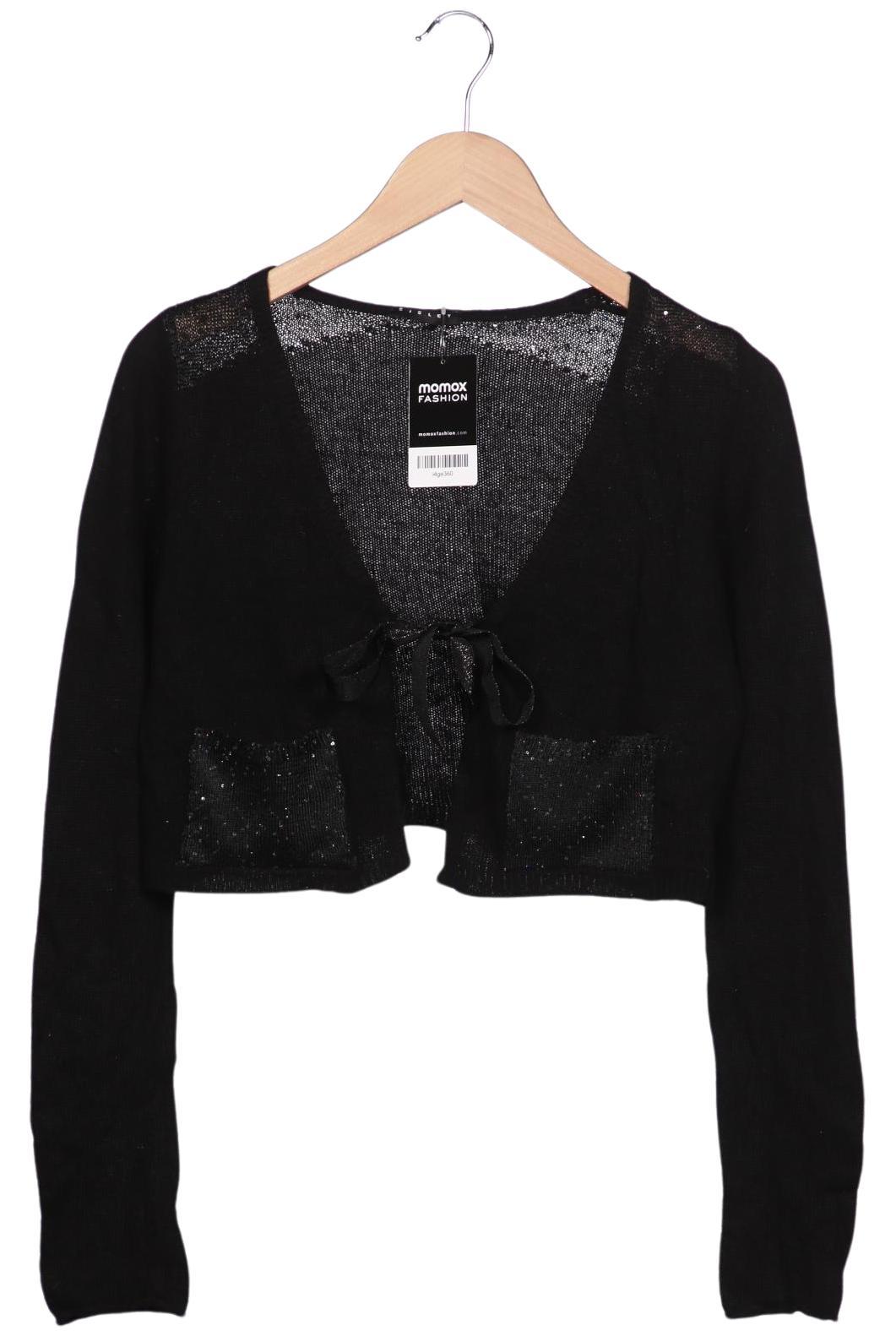 

Sisley Damen Strickjacke, schwarz, Gr. 36