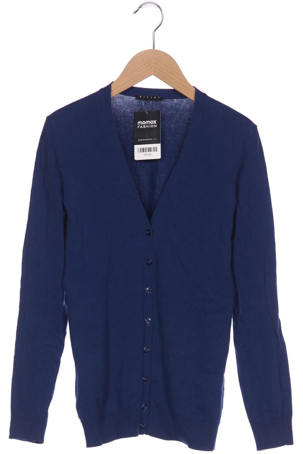 

Sisley Damen Strickjacke, blau, Gr. 36