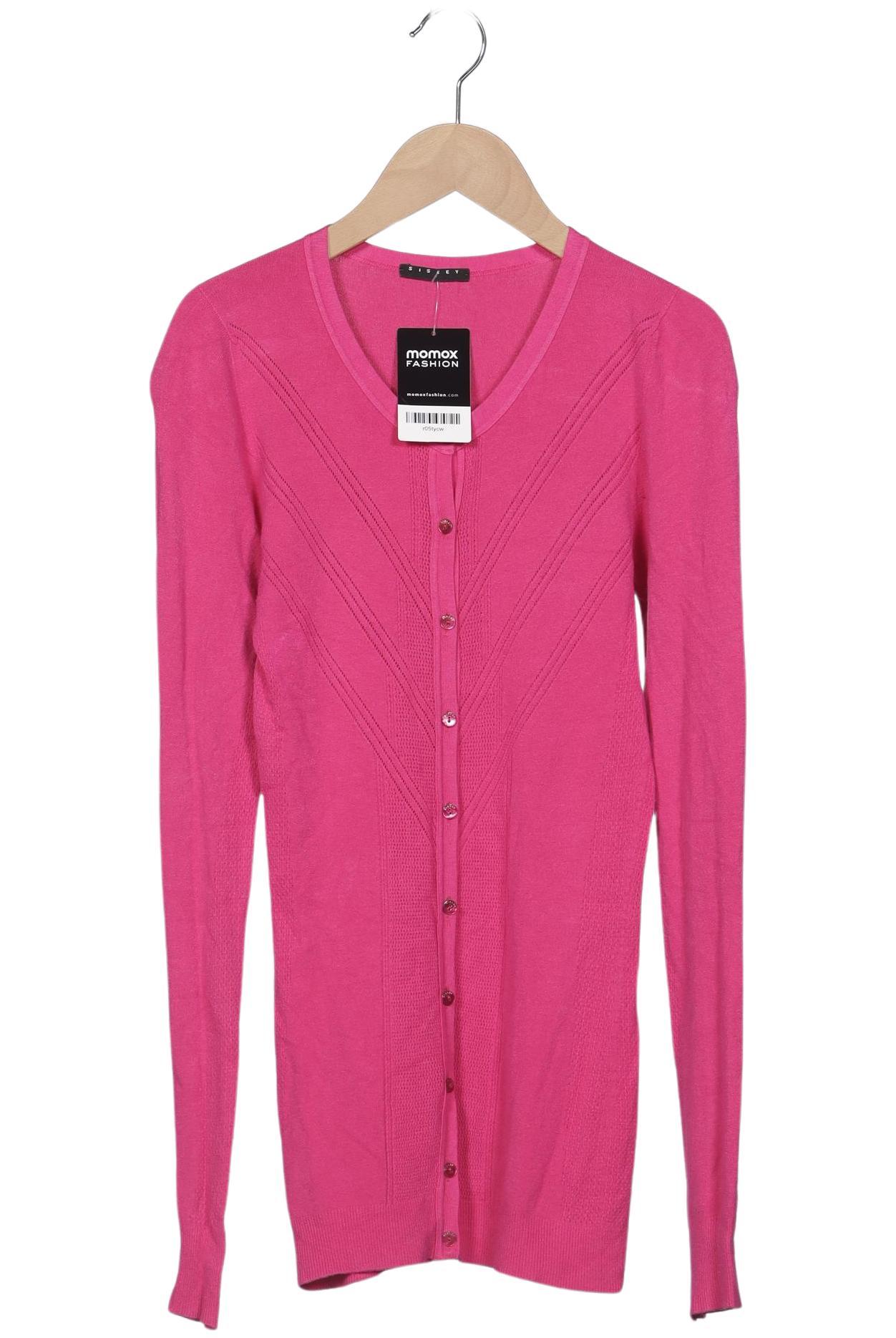 

Sisley Damen Strickjacke, pink, Gr. 34