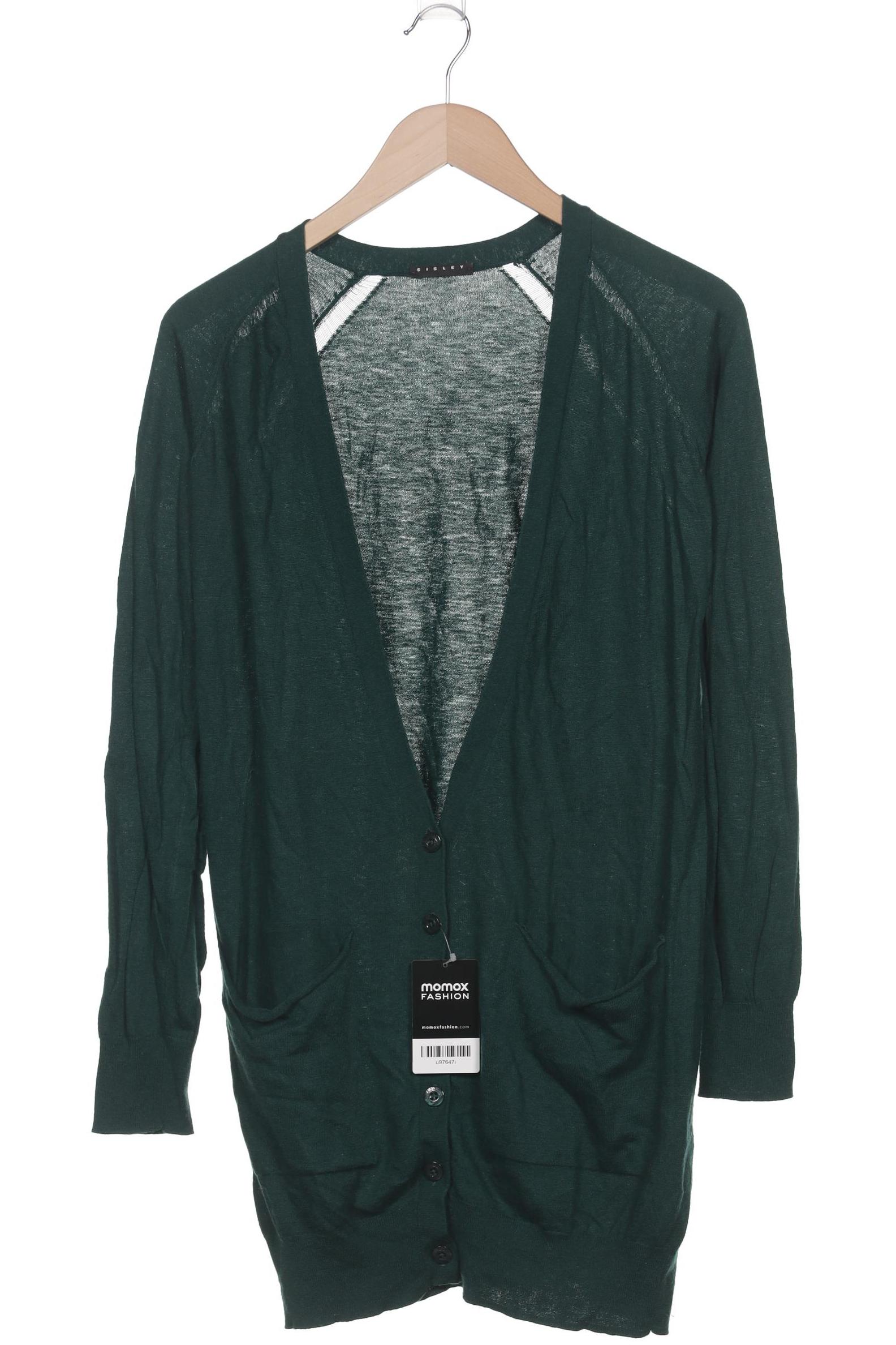 

Sisley Damen Strickjacke, grau, Gr. 38