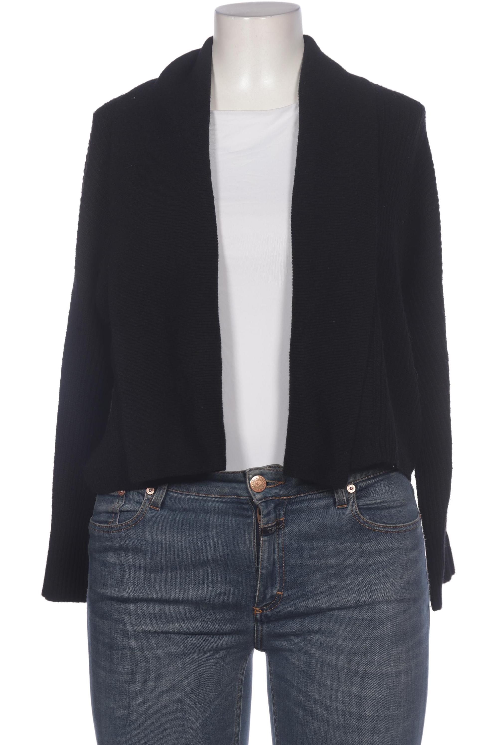 

Sisley Damen Strickjacke, schwarz, Gr. 44