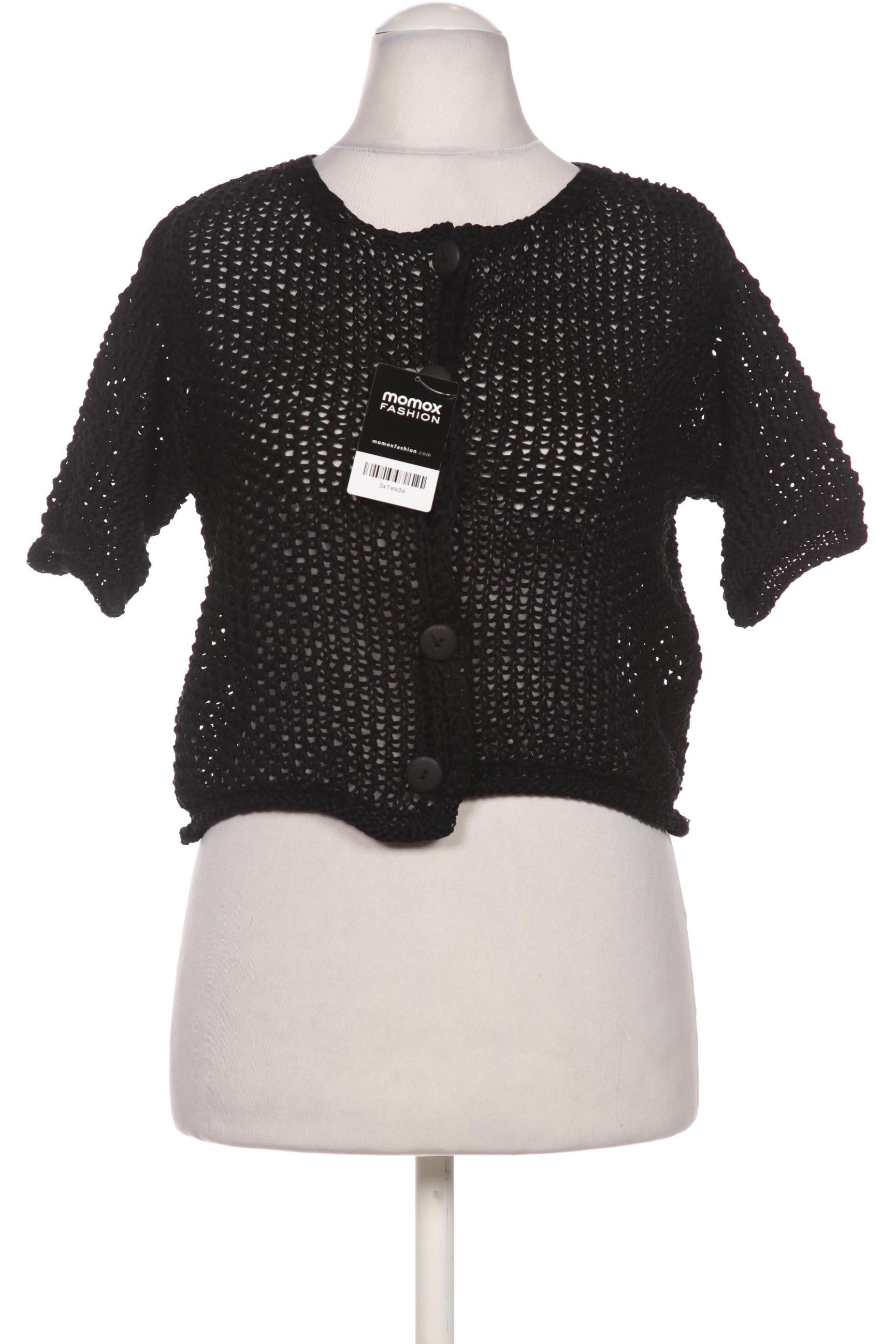 

Sisley Damen Strickjacke, schwarz, Gr. 38