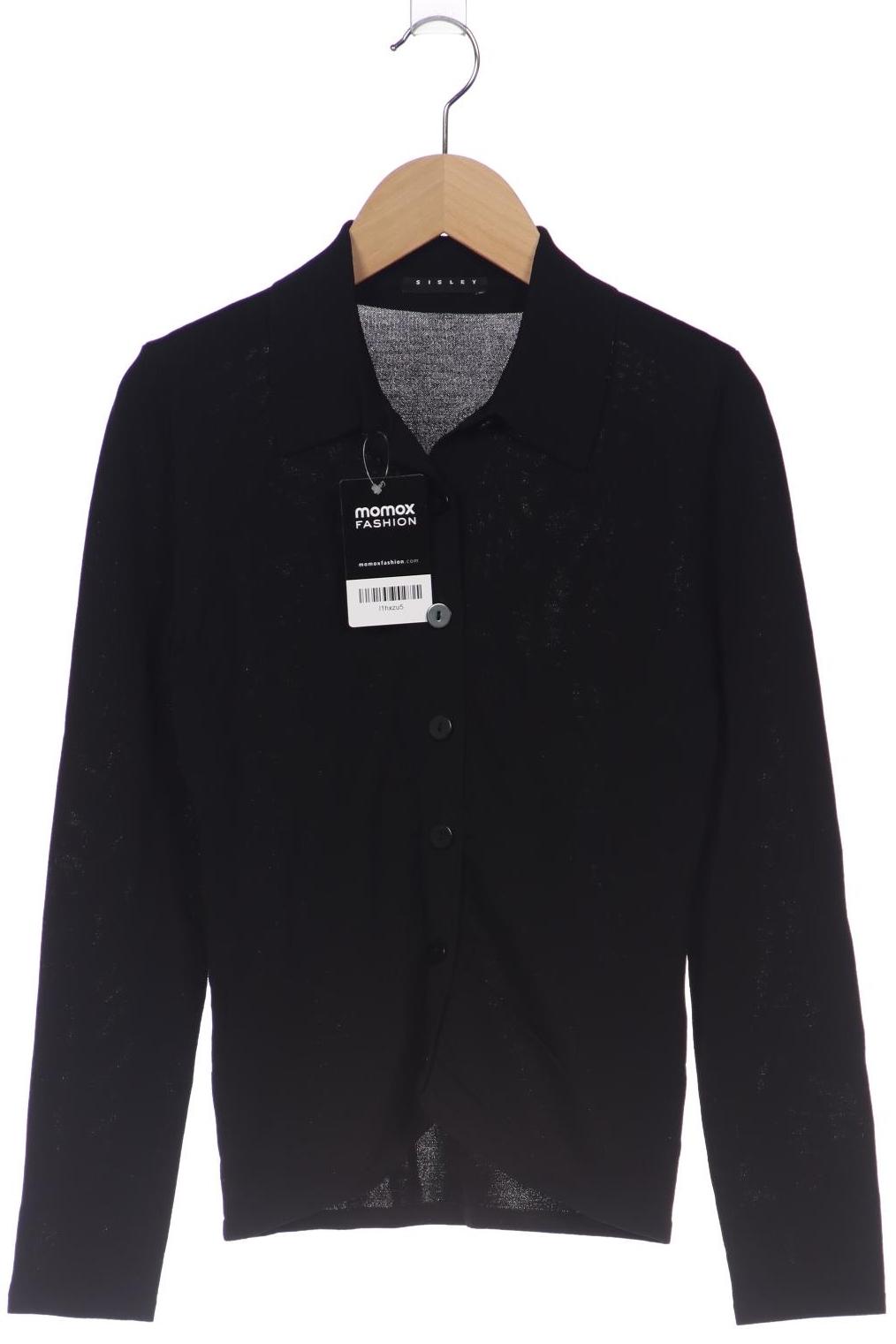 

Sisley Damen Strickjacke, schwarz, Gr. 36