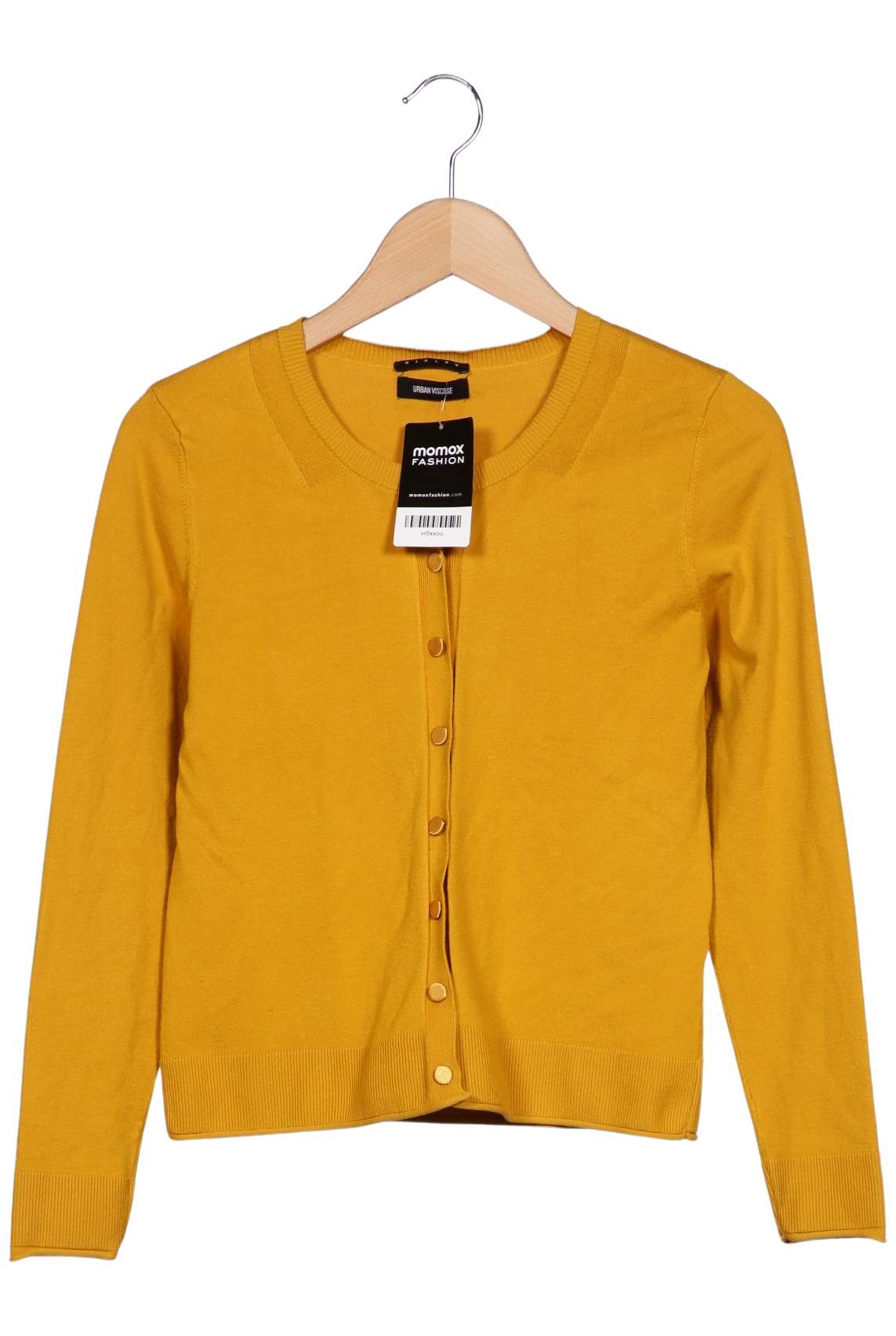 

Sisley Damen Strickjacke, gelb, Gr. 34