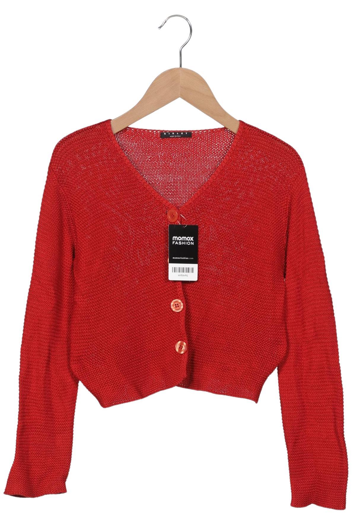 

Sisley Damen Strickjacke, rot, Gr. 36