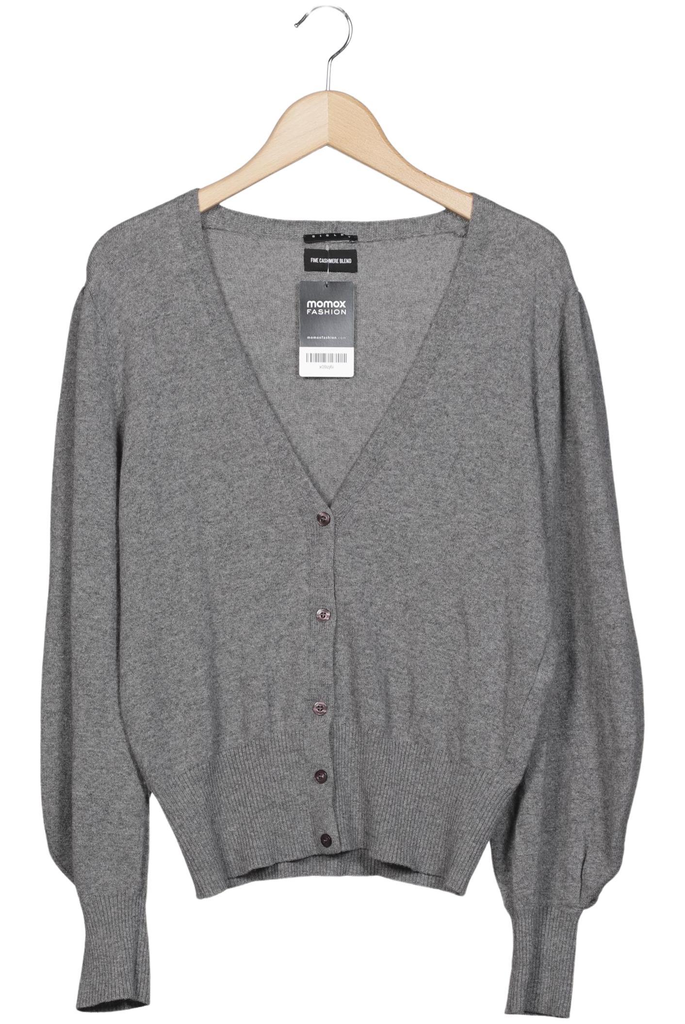 

Sisley Damen Strickjacke, grau, Gr. 42