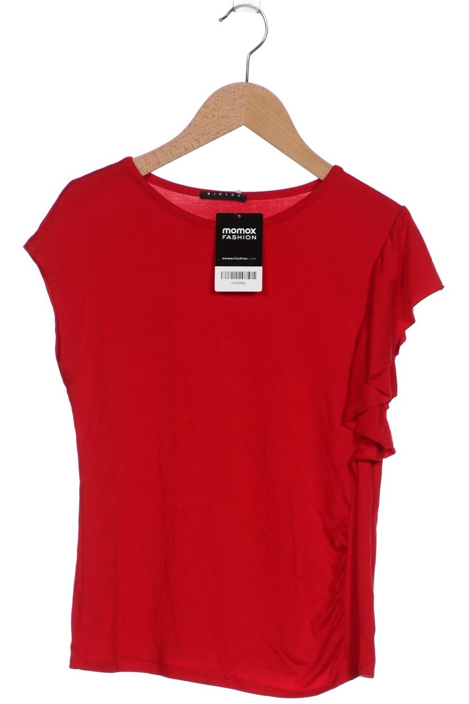 

Sisley Damen T-Shirt, rot, Gr. 32