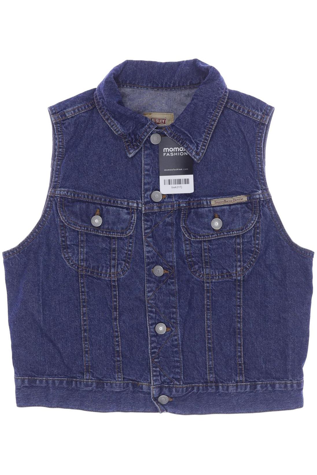 

Sisley Damen Weste, blau, Gr. 38