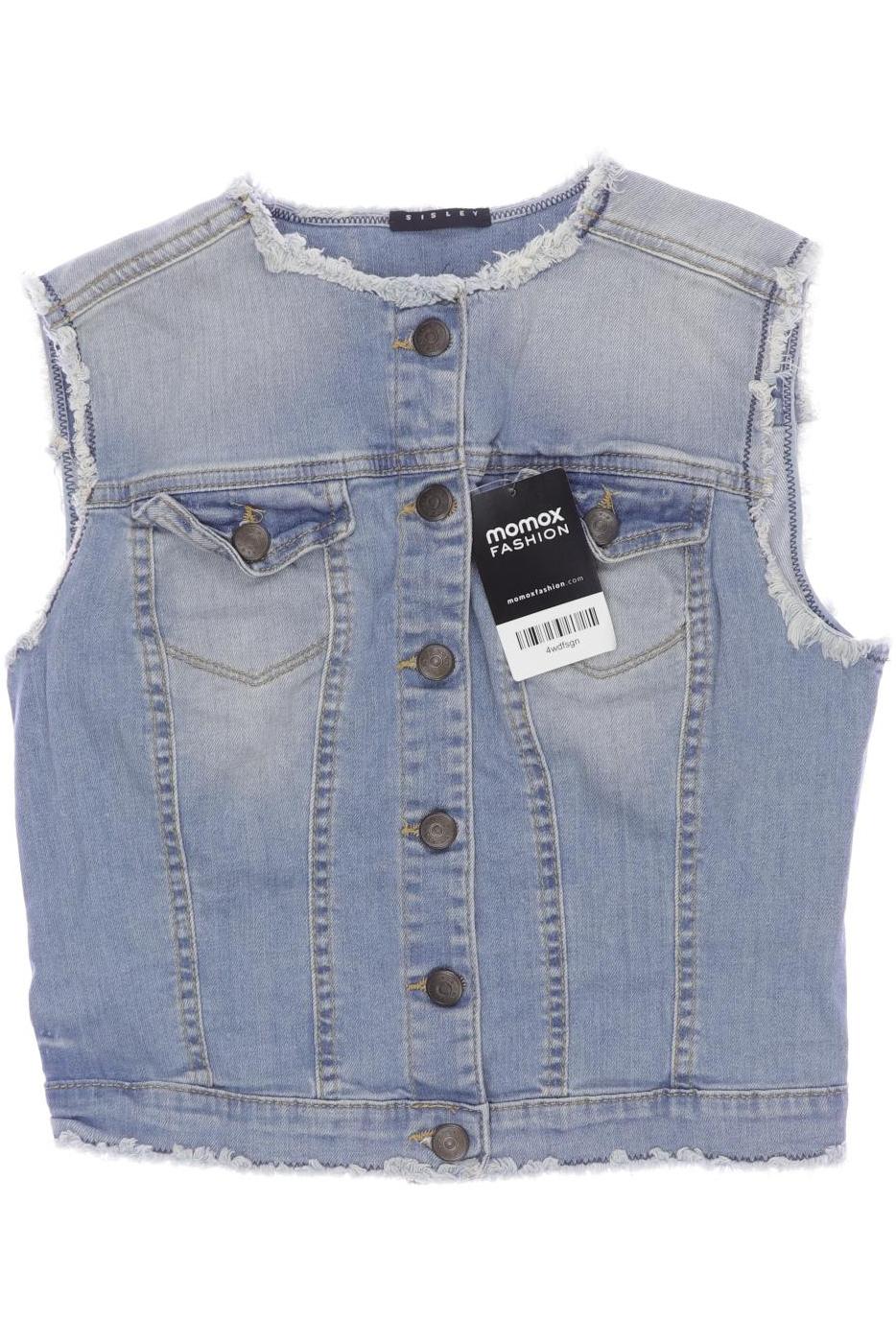 

Sisley Damen Weste, hellblau, Gr. 34