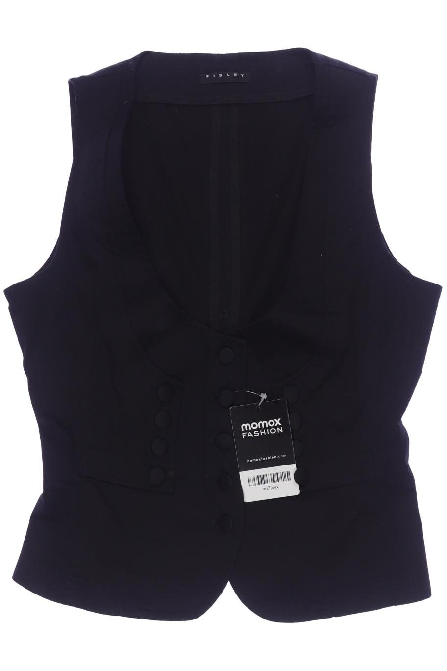 

Sisley Damen Weste, schwarz, Gr. 40