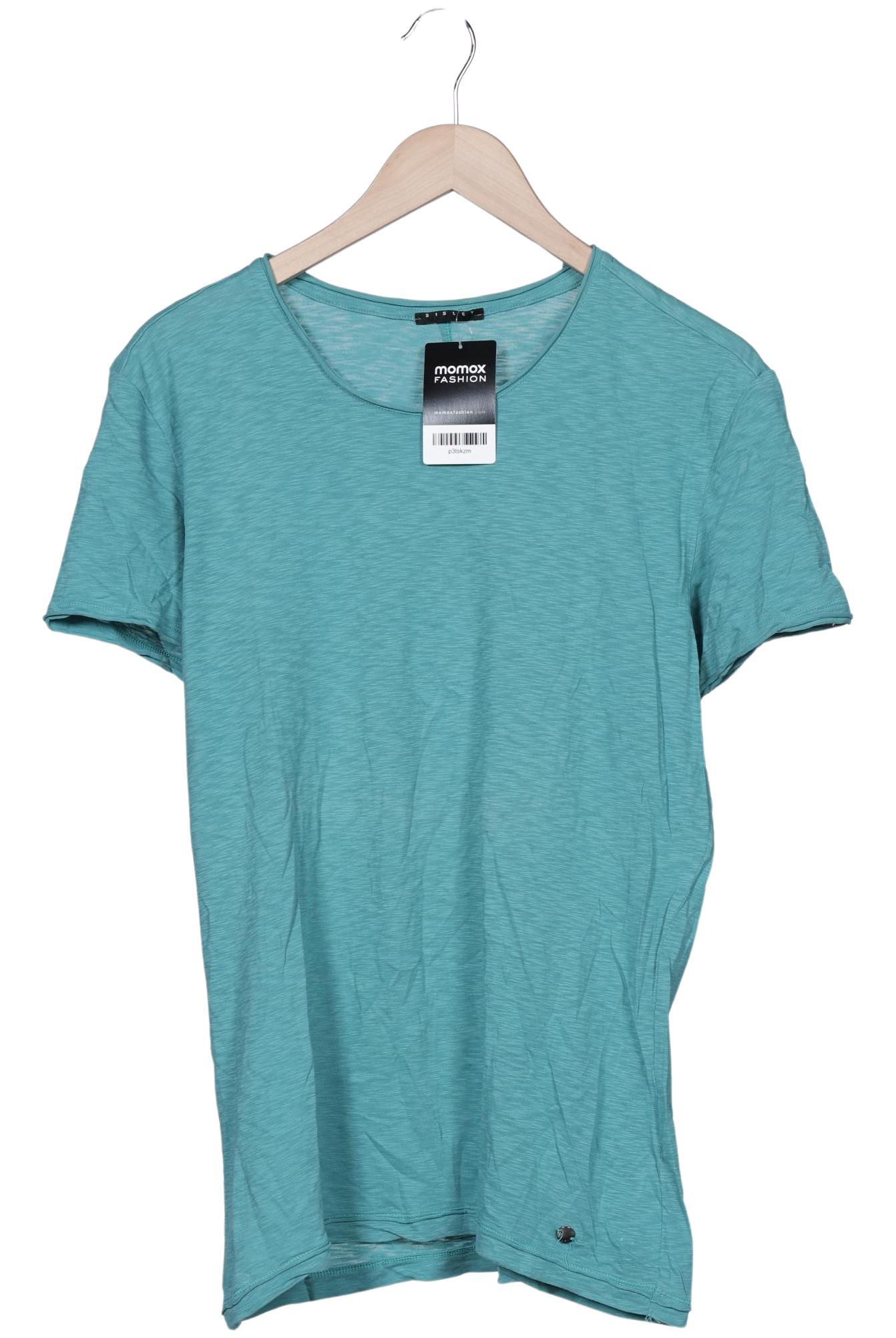 

Sisley Herren T-Shirt, türkis, Gr. 48