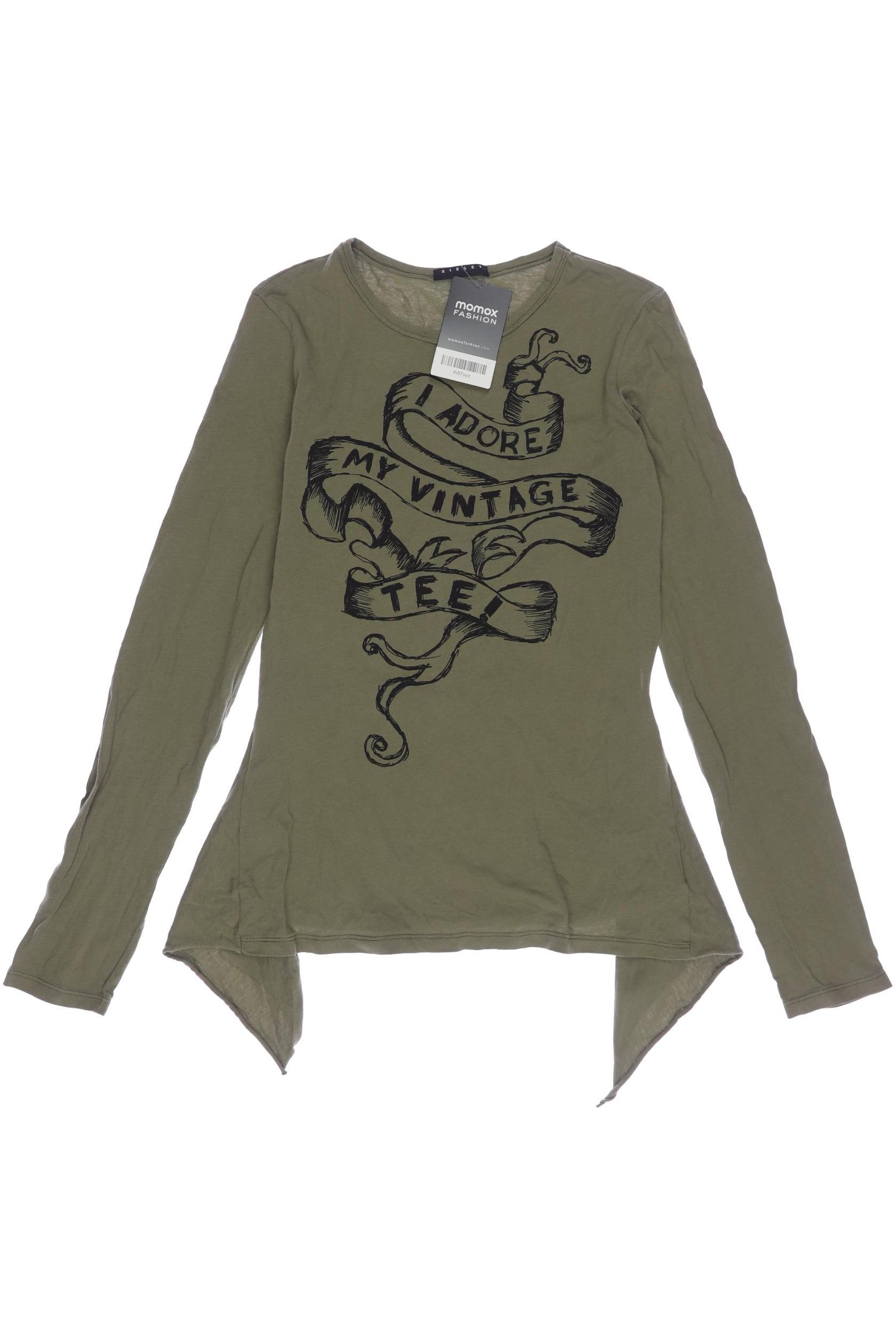 

Sisley Herren Langarmshirt, grün, Gr. 140