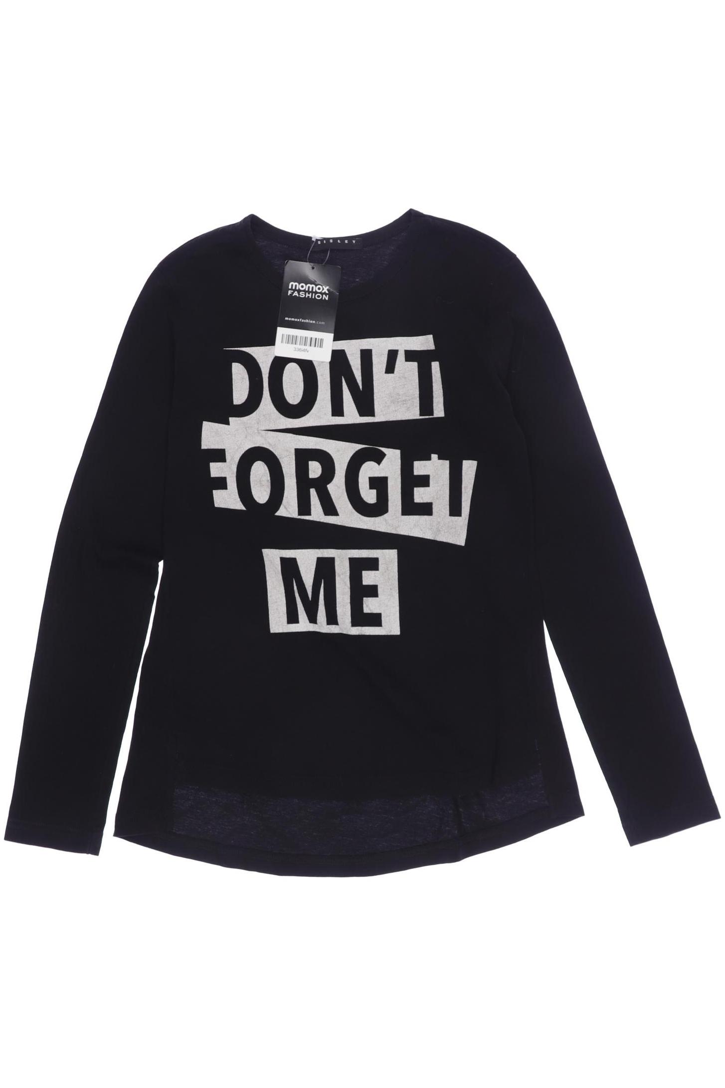 

Sisley Damen Langarmshirt, schwarz, Gr. 140