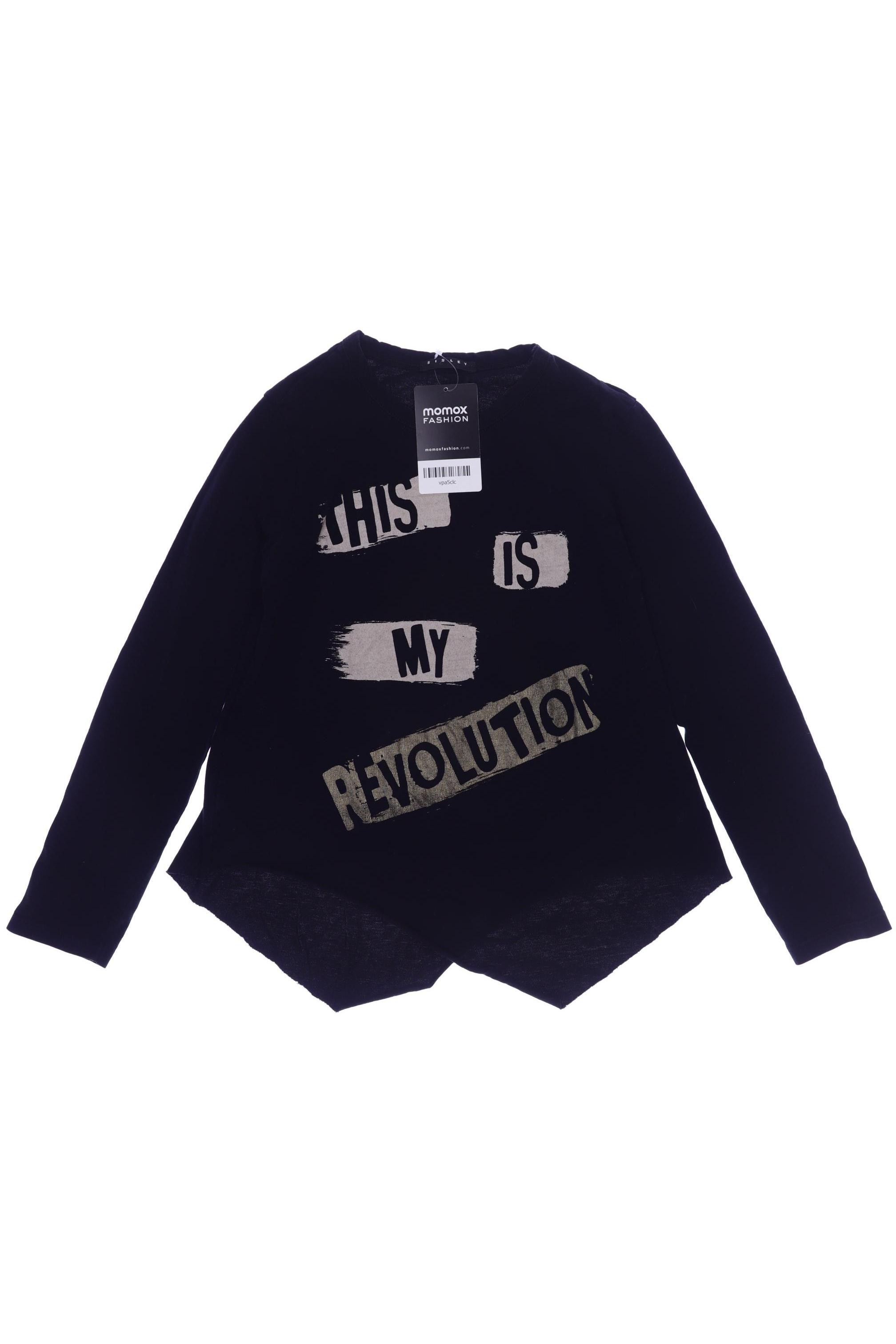 

SISLEY Mädchen Langarmshirt, schwarz