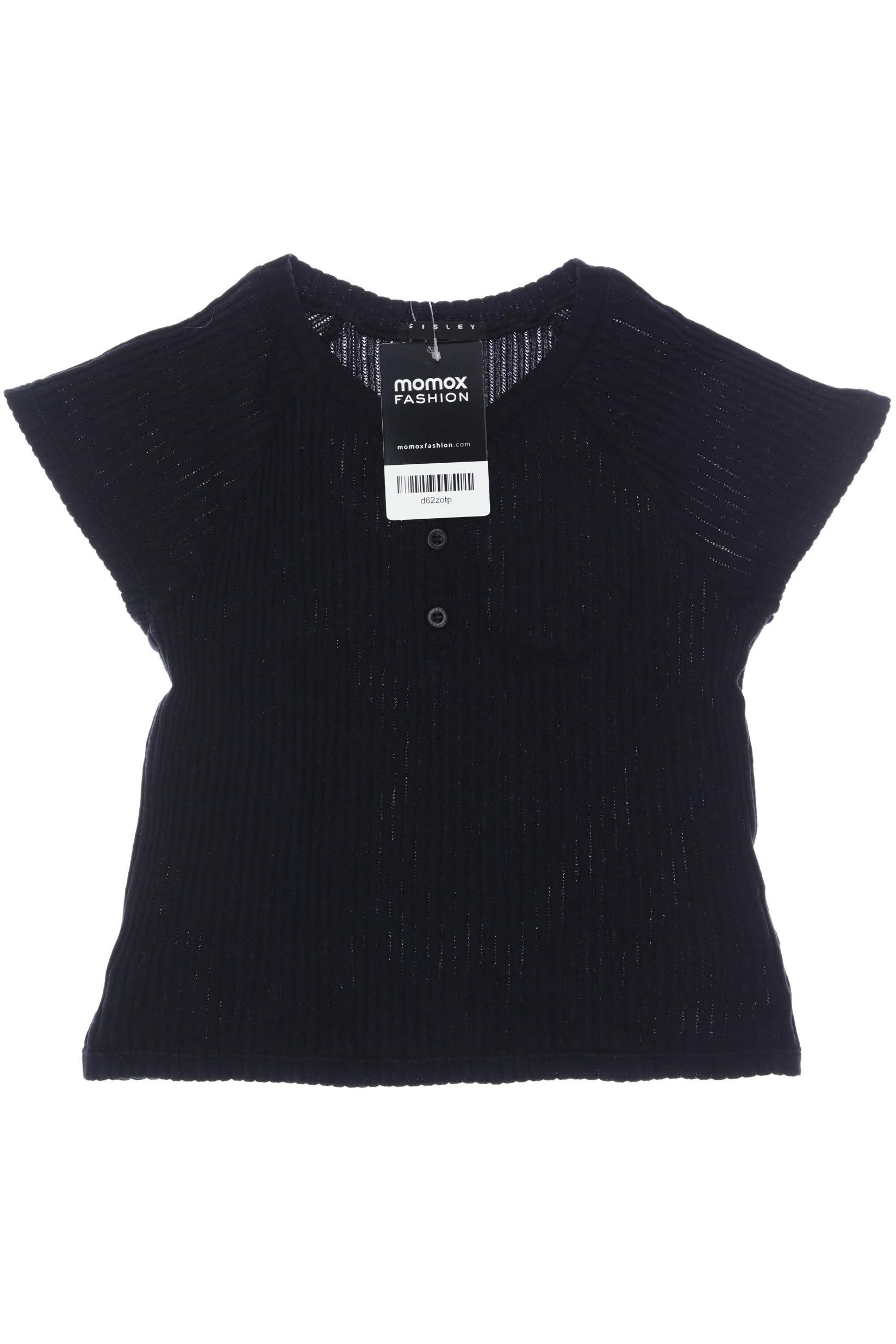 

Sisley Damen T-Shirt, schwarz, Gr. 158