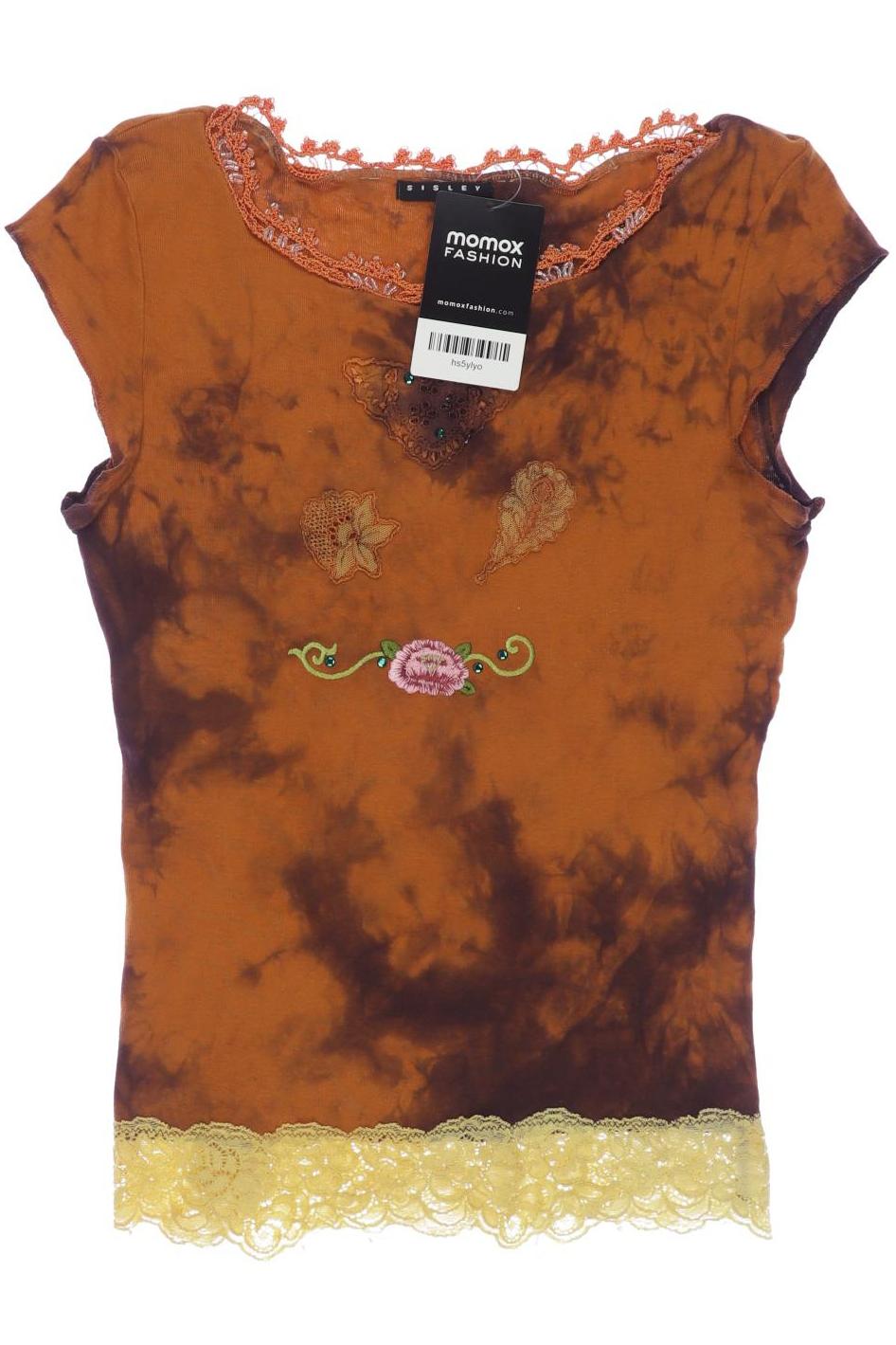 

Sisley Damen T-Shirt, orange, Gr. 134