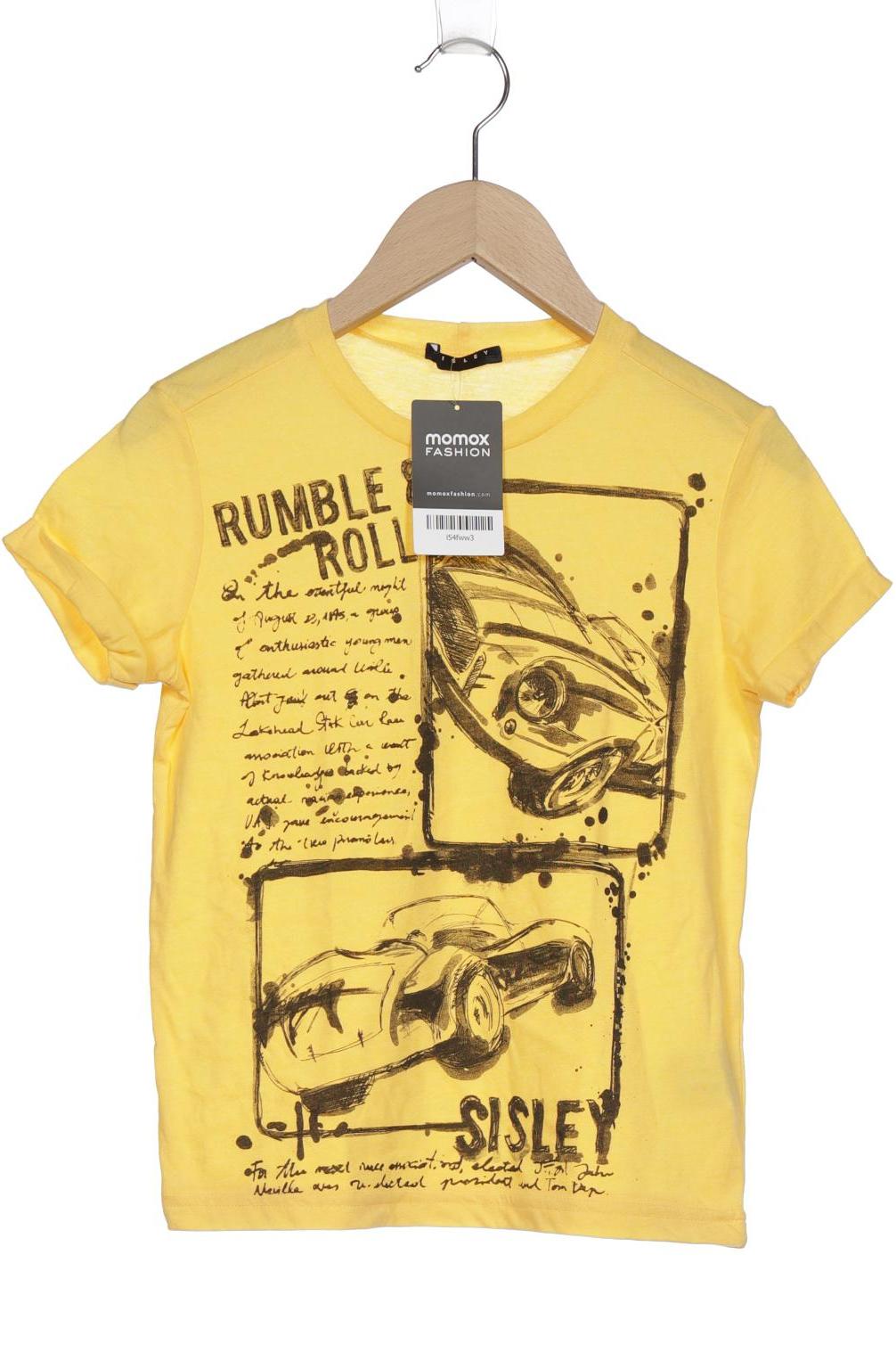 

Sisley Damen T-Shirt, gelb, Gr. 128