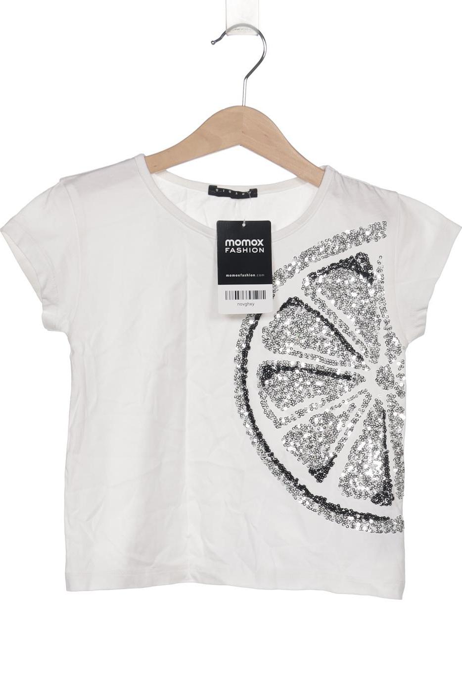 

Sisley Damen T-Shirt, weiß, Gr. 134