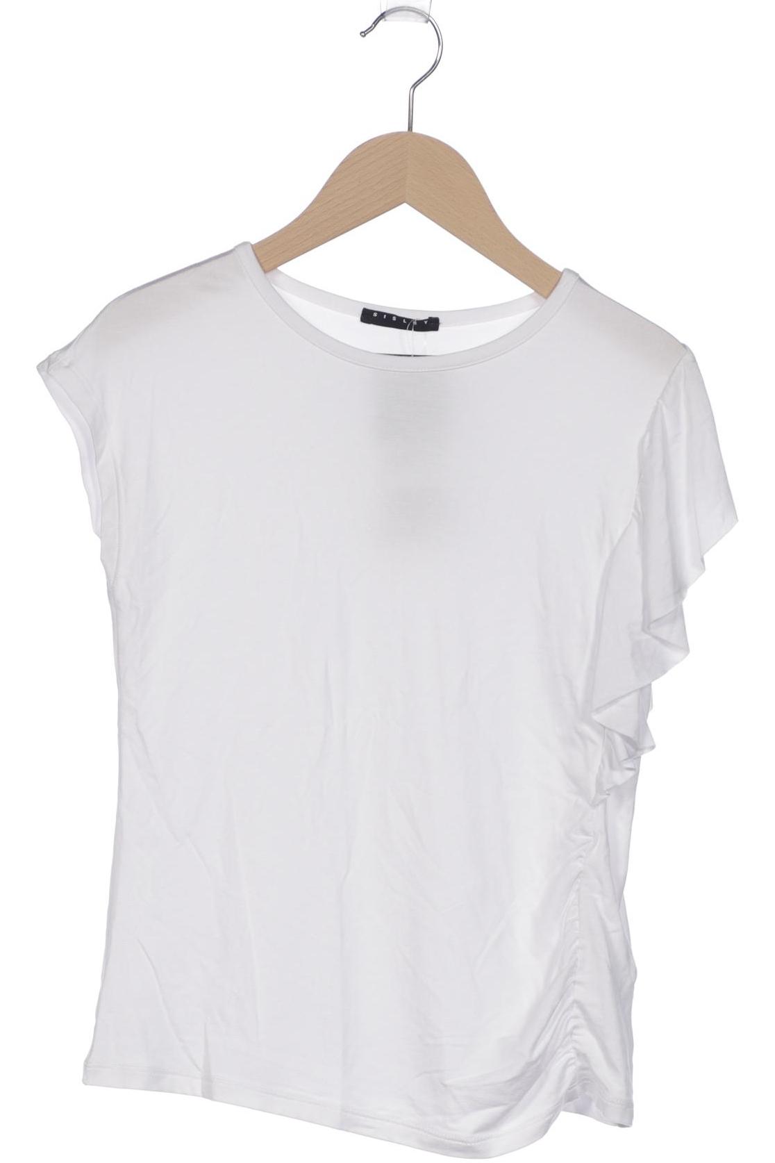 

Sisley Damen T-Shirt, weiß, Gr. 158