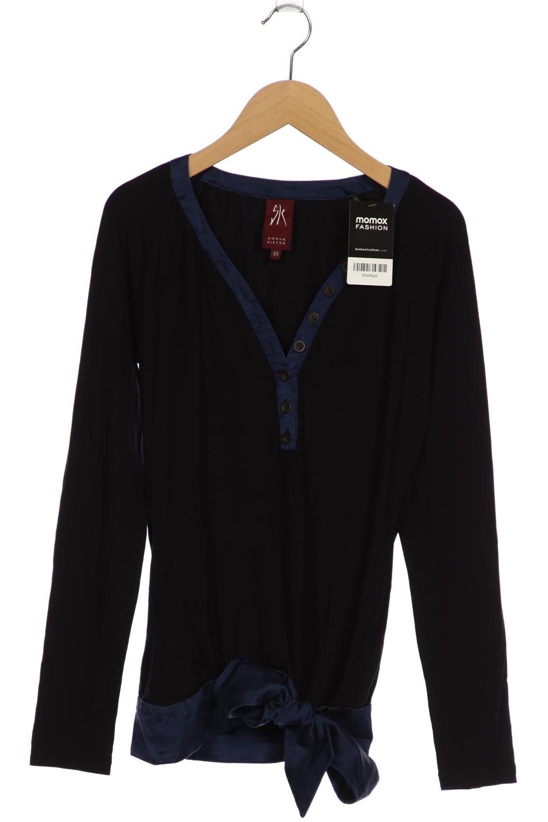

SK Sonja Kiefer Damen Langarmshirt, schwarz, Gr. 34