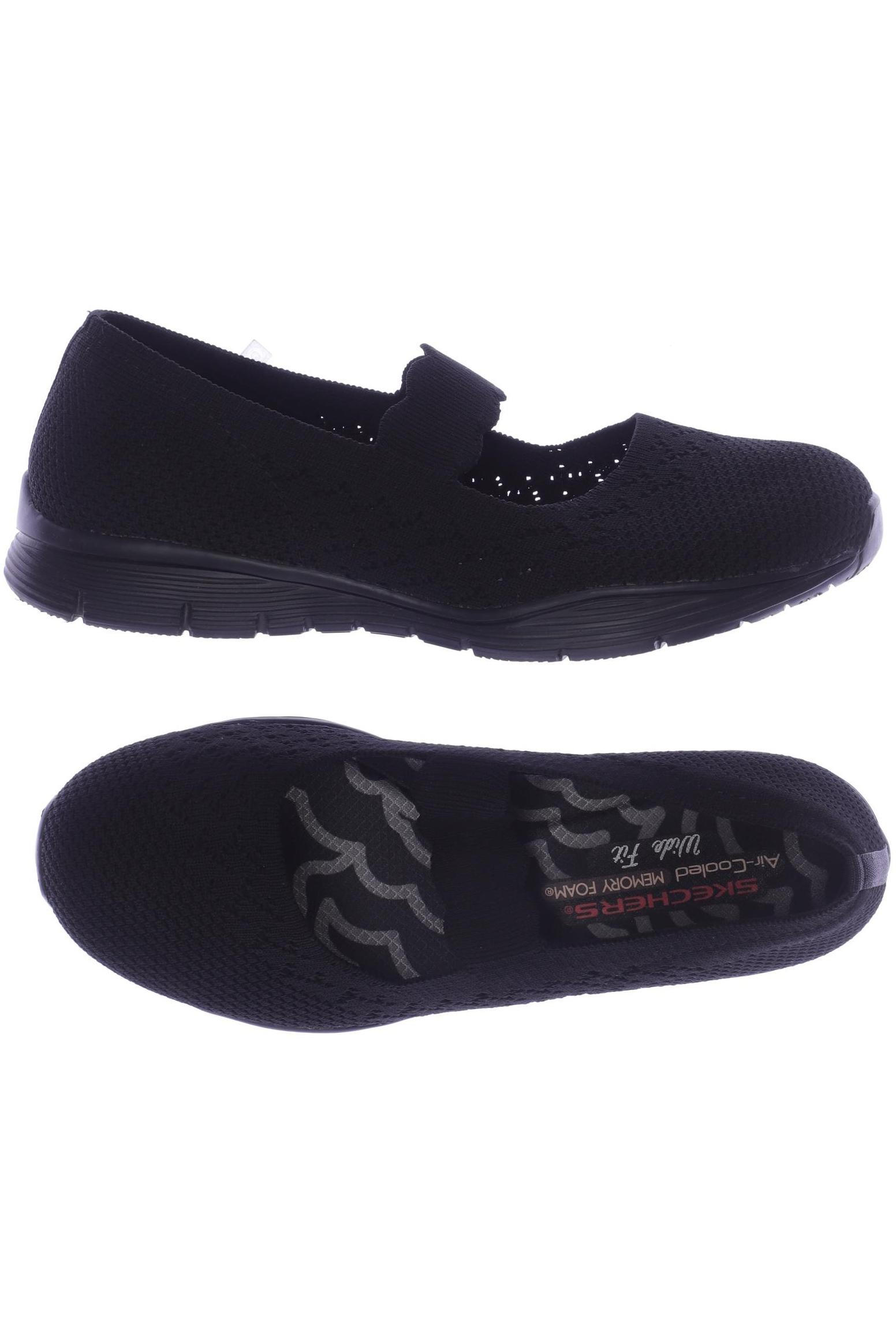 

SKECHERS Damen Ballerinas, schwarz