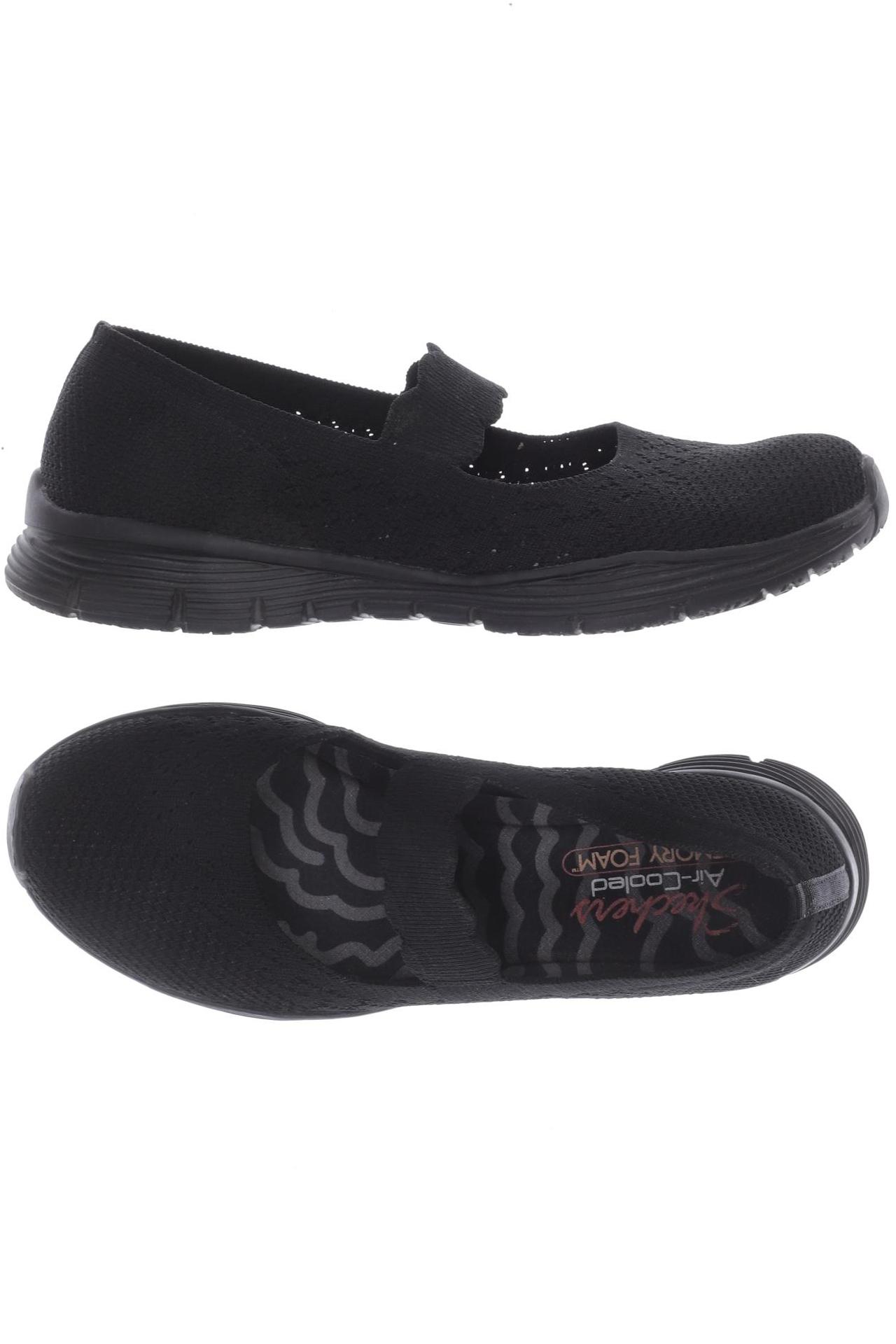 

Skechers Damen Ballerinas, schwarz, Gr. 38