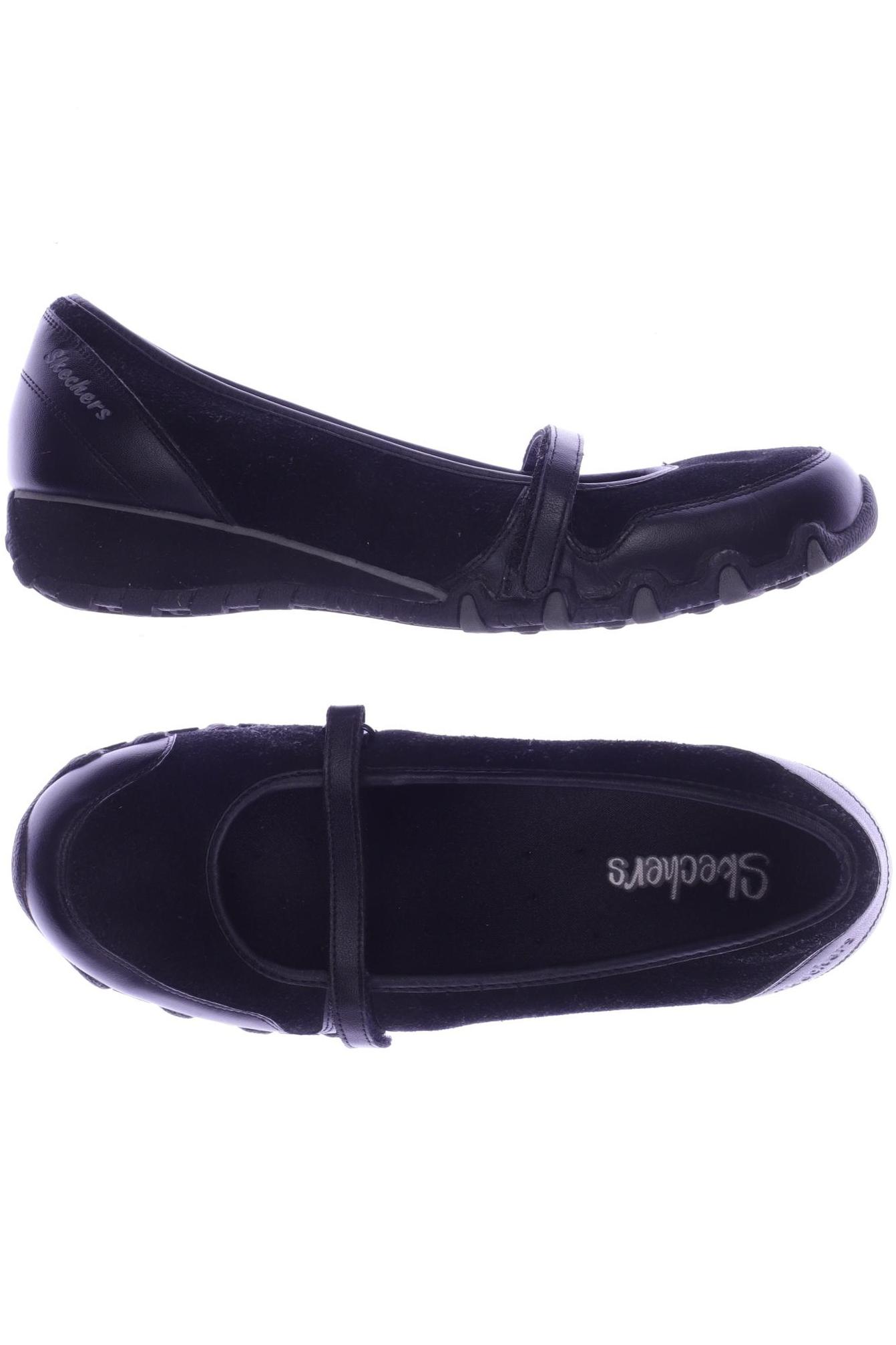 

Skechers Damen Ballerinas, schwarz, Gr. 38