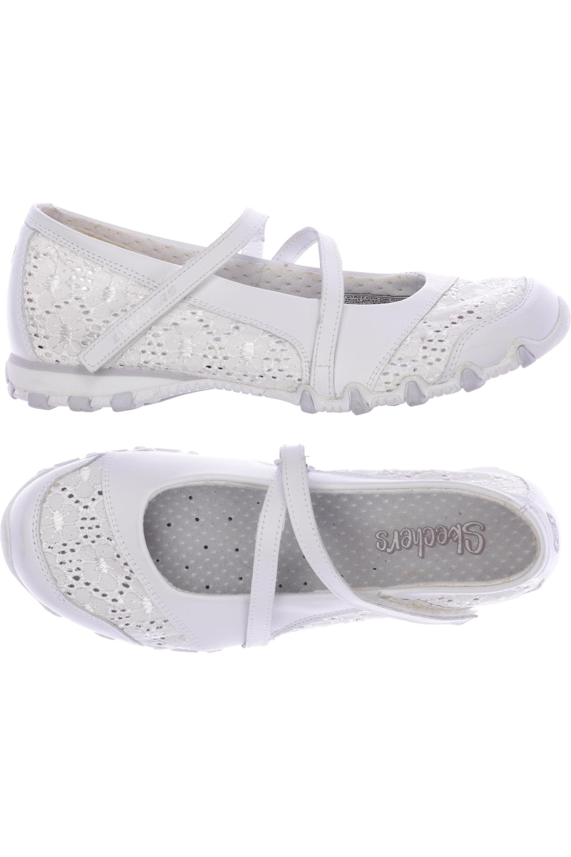 

Skechers Damen Ballerinas, weiß, Gr. 40