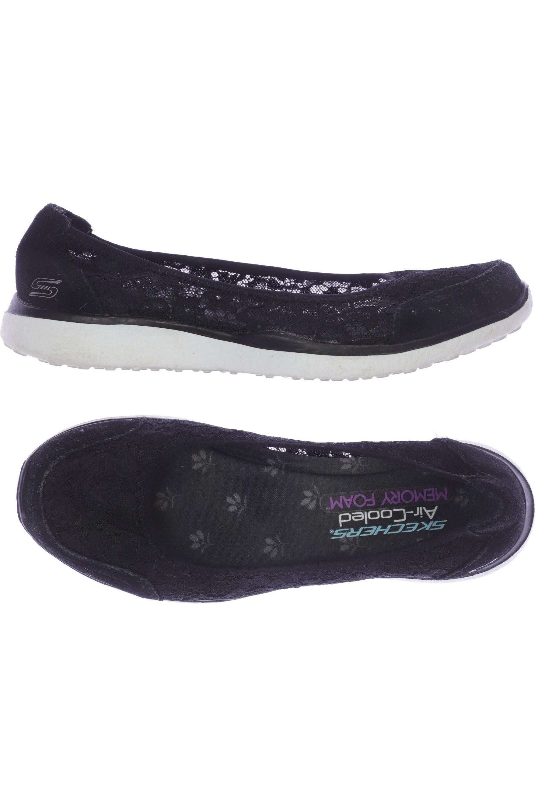 

Skechers Damen Ballerinas, schwarz, Gr. 38