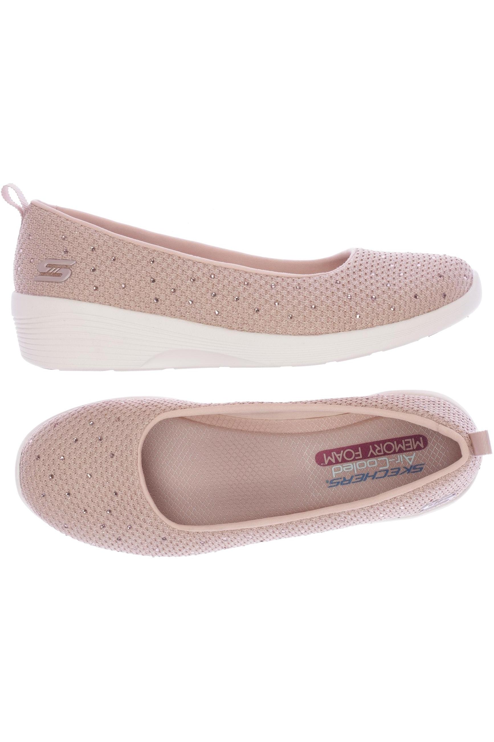 

Skechers Damen Ballerinas, beige, Gr. 40