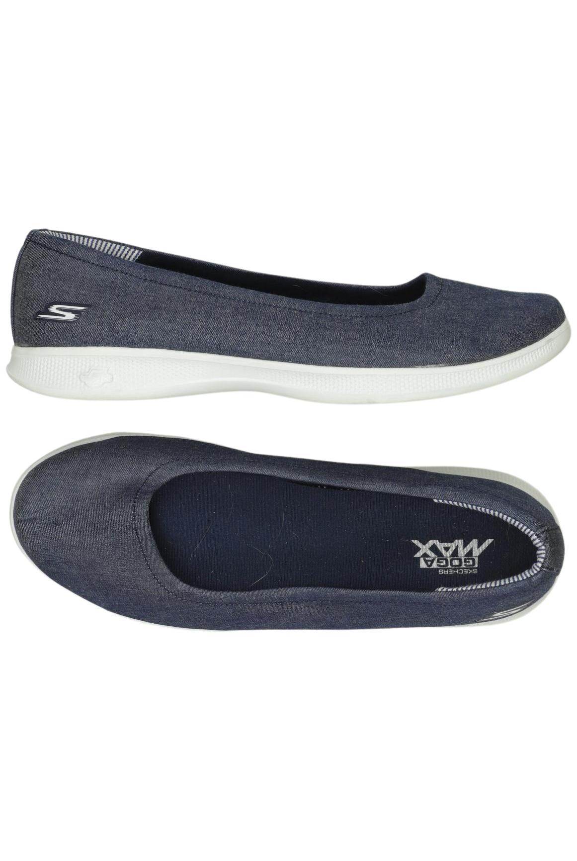 

Skechers Damen Ballerinas, blau, Gr. 38.5