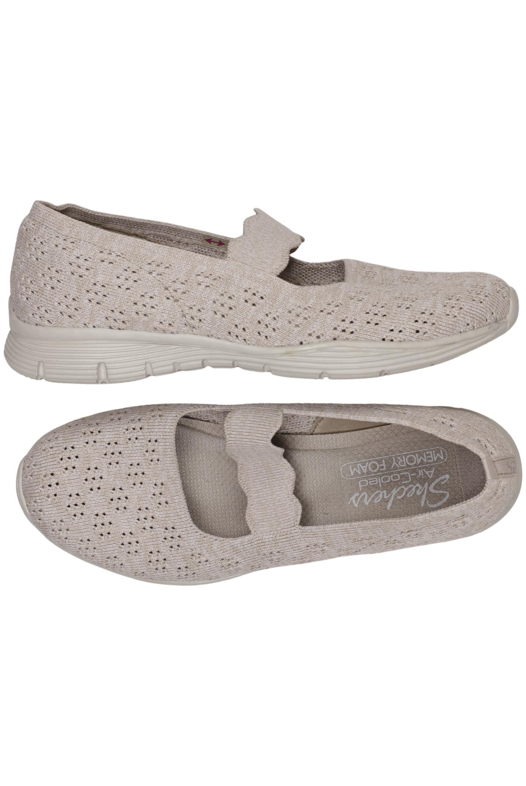 

Skechers Damen Ballerinas, beige, Gr. 39