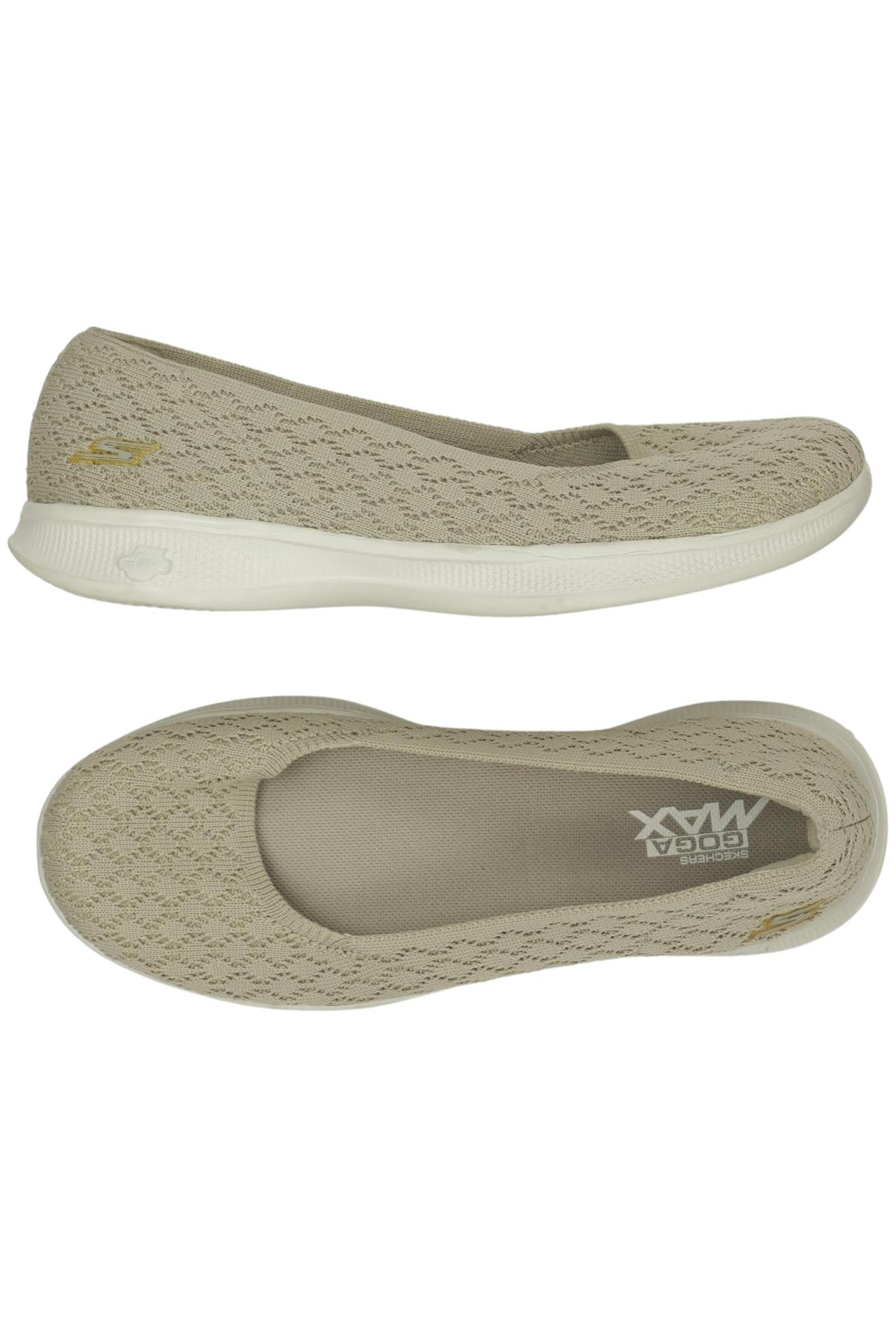 

Skechers Damen Ballerinas, beige, Gr. 35