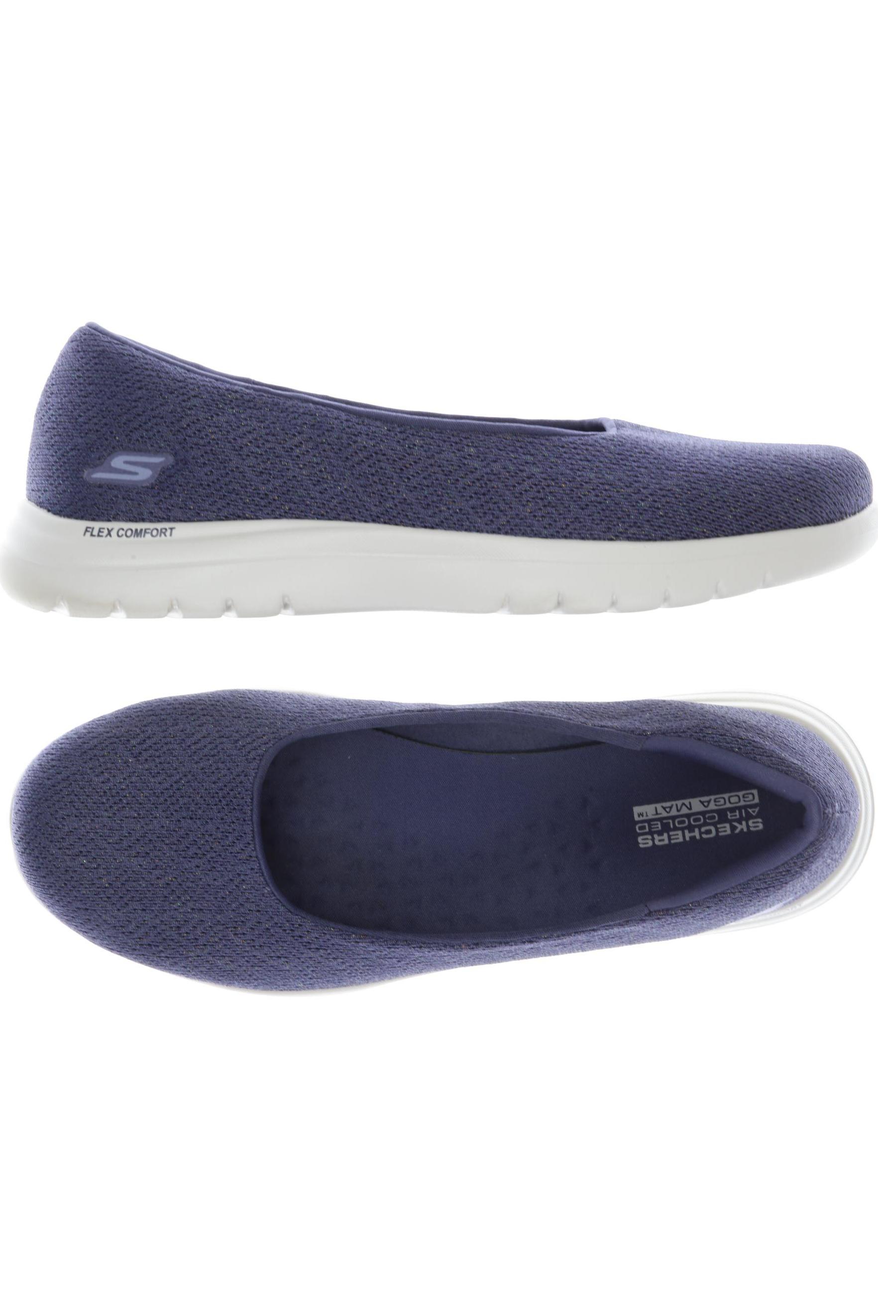 

Skechers Damen Ballerinas, blau, Gr. 38