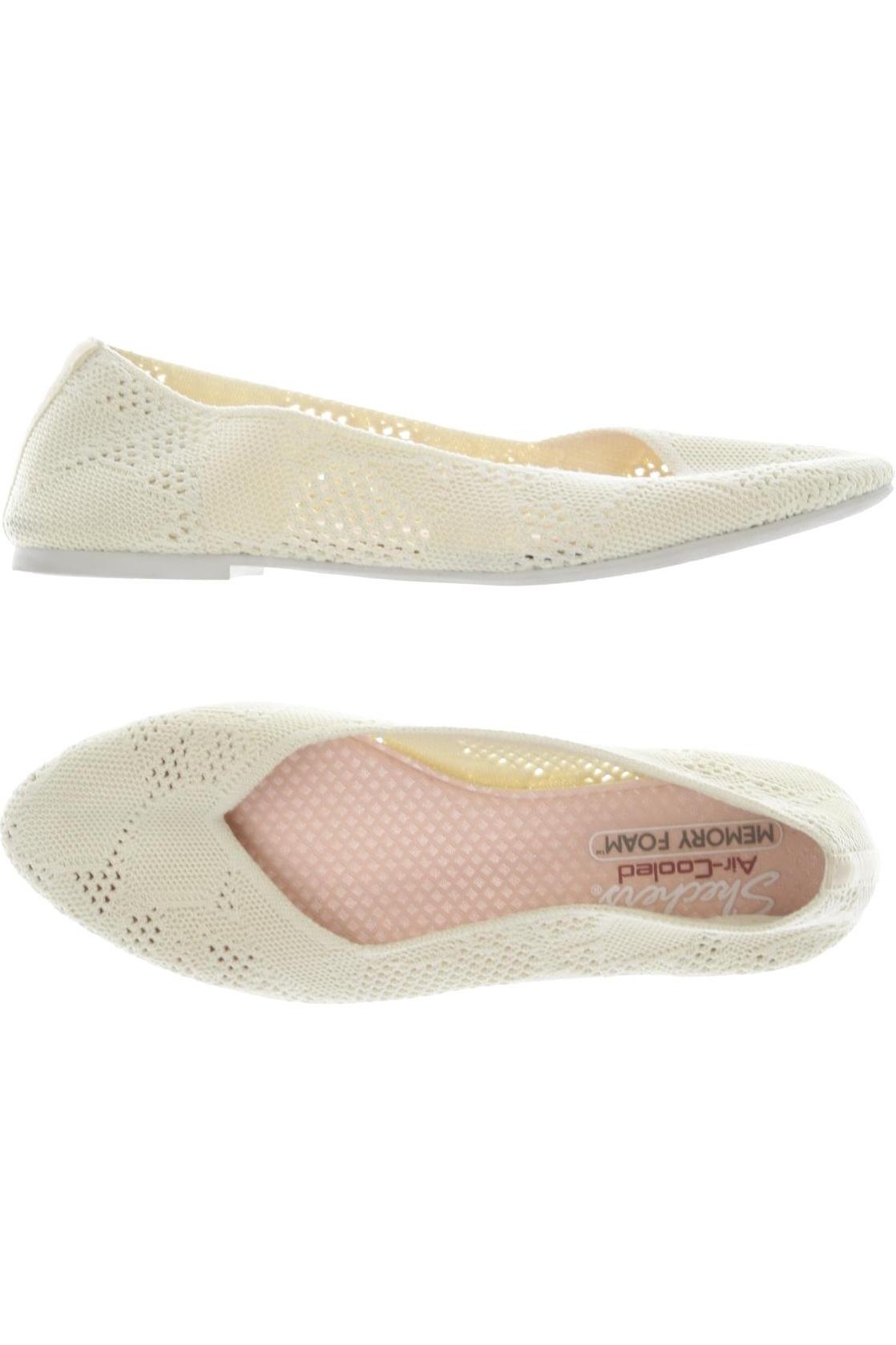 

Skechers Damen Ballerinas, cremeweiß, Gr. 38.5