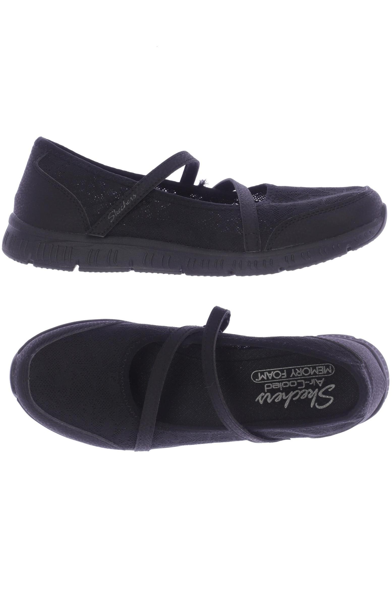 

Skechers Damen Ballerinas, schwarz, Gr. 38