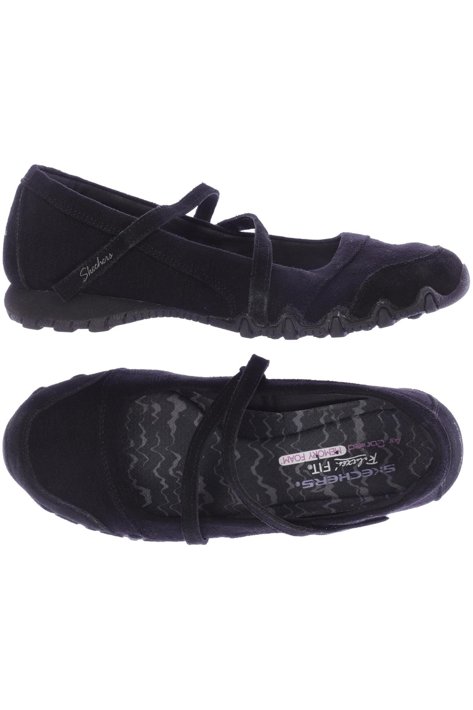 

Skechers Damen Ballerinas, schwarz, Gr. 38